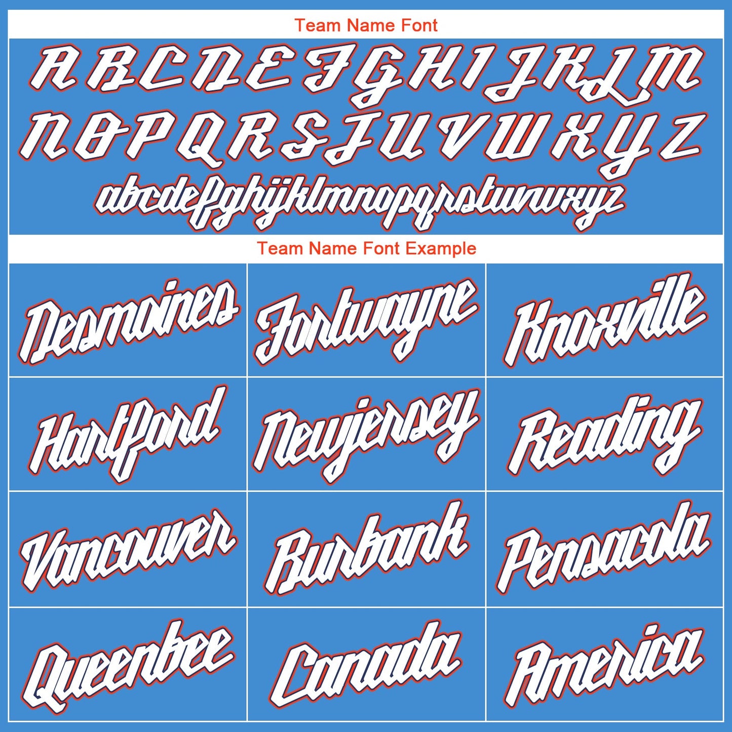 Custom Powder Blue White-Orange Authentic Throwback Rib-Knit Baseball Jersey Shirt view 6