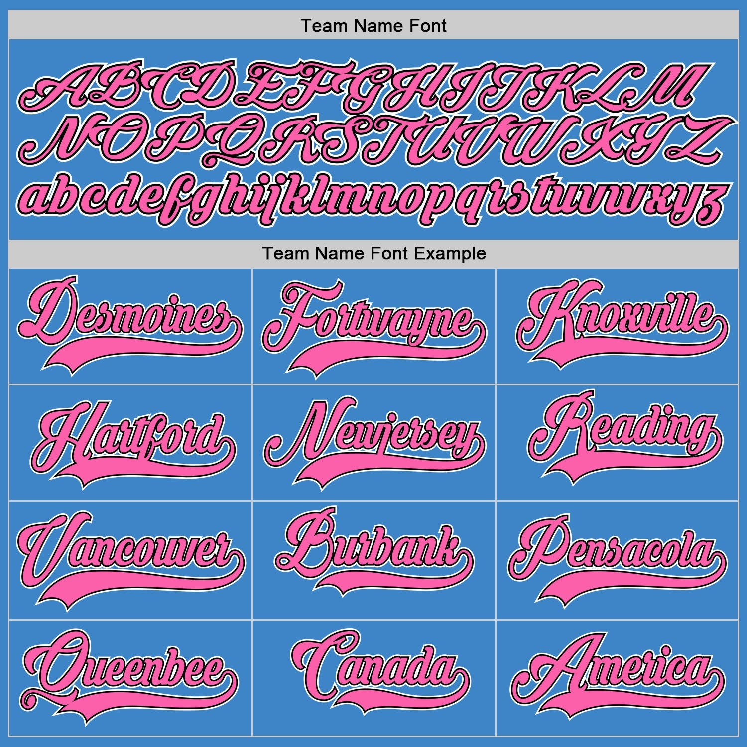 Custom Powder Blue Pink-Black Authentic Baseball Jersey view 4