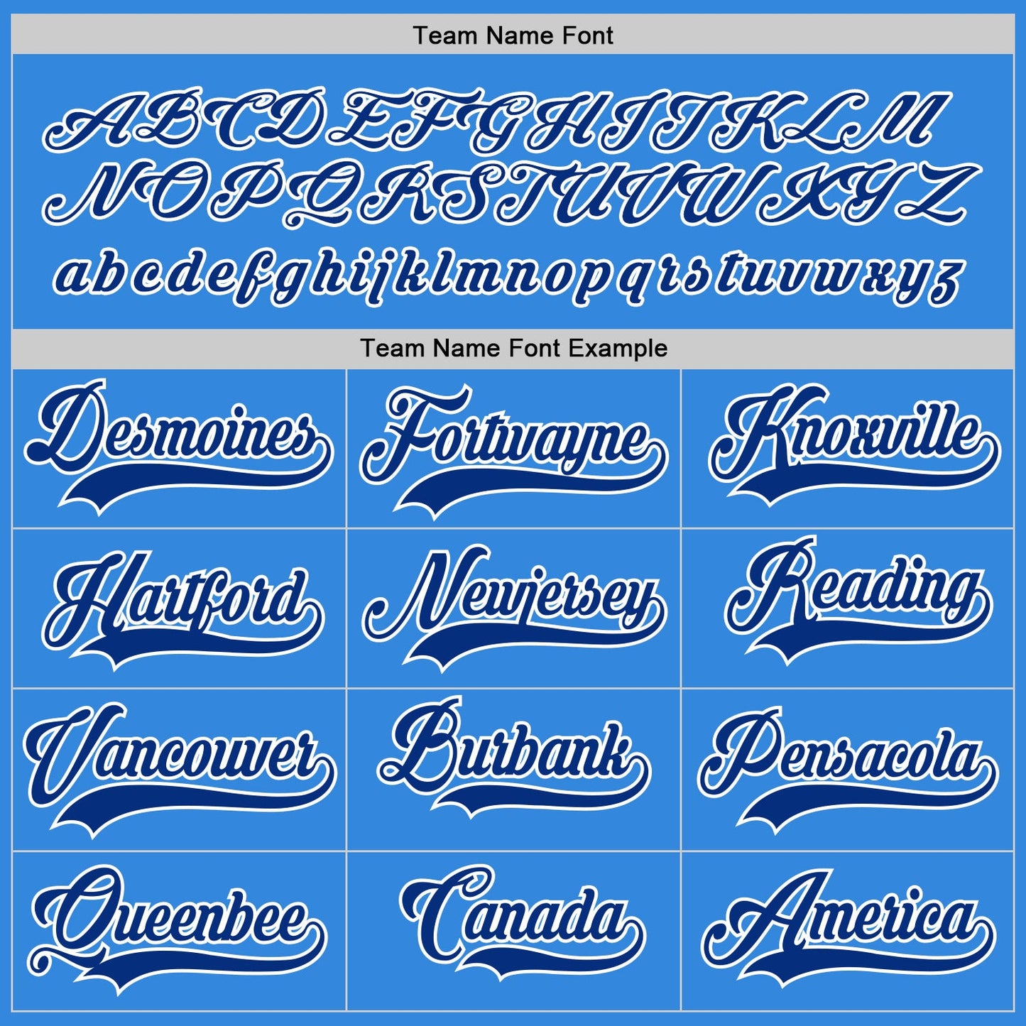 Custom Powder Blue Royal-White Hockey Jersey view 4