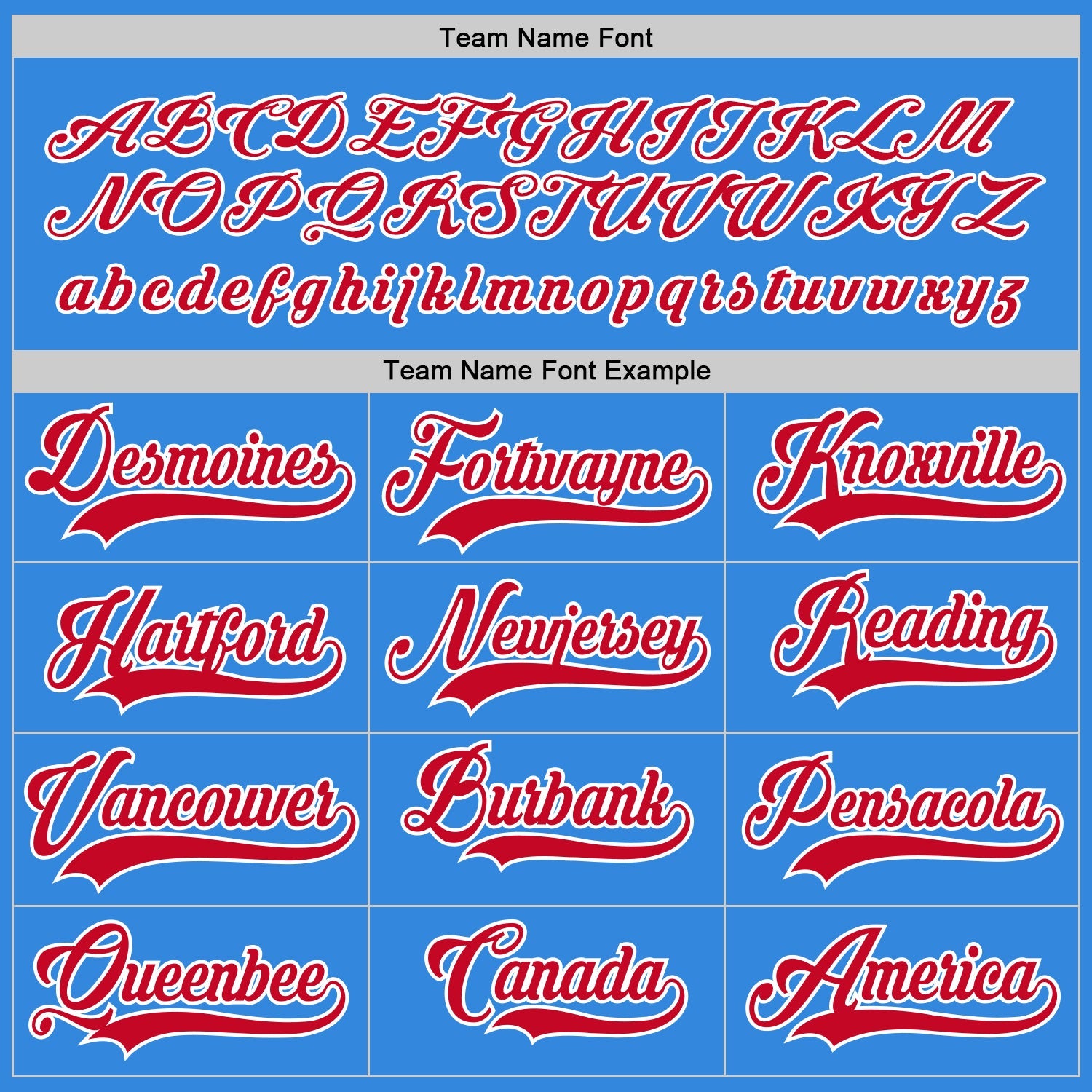 Custom Powder Blue Red-White Hockey Jersey view 4