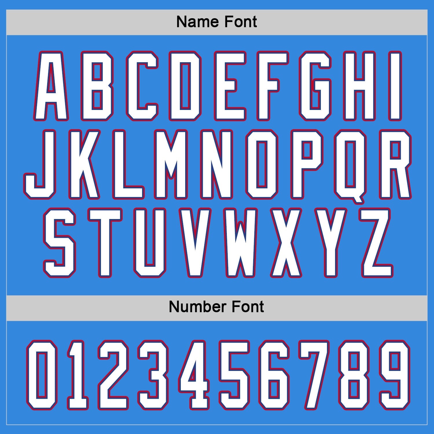 Custom Powder Blue White-Royal Hockey Jersey view 3