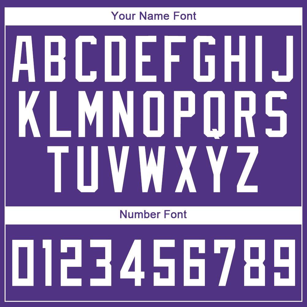 Custom Purple White Round Neck Basketball Uniform Jersey view 4