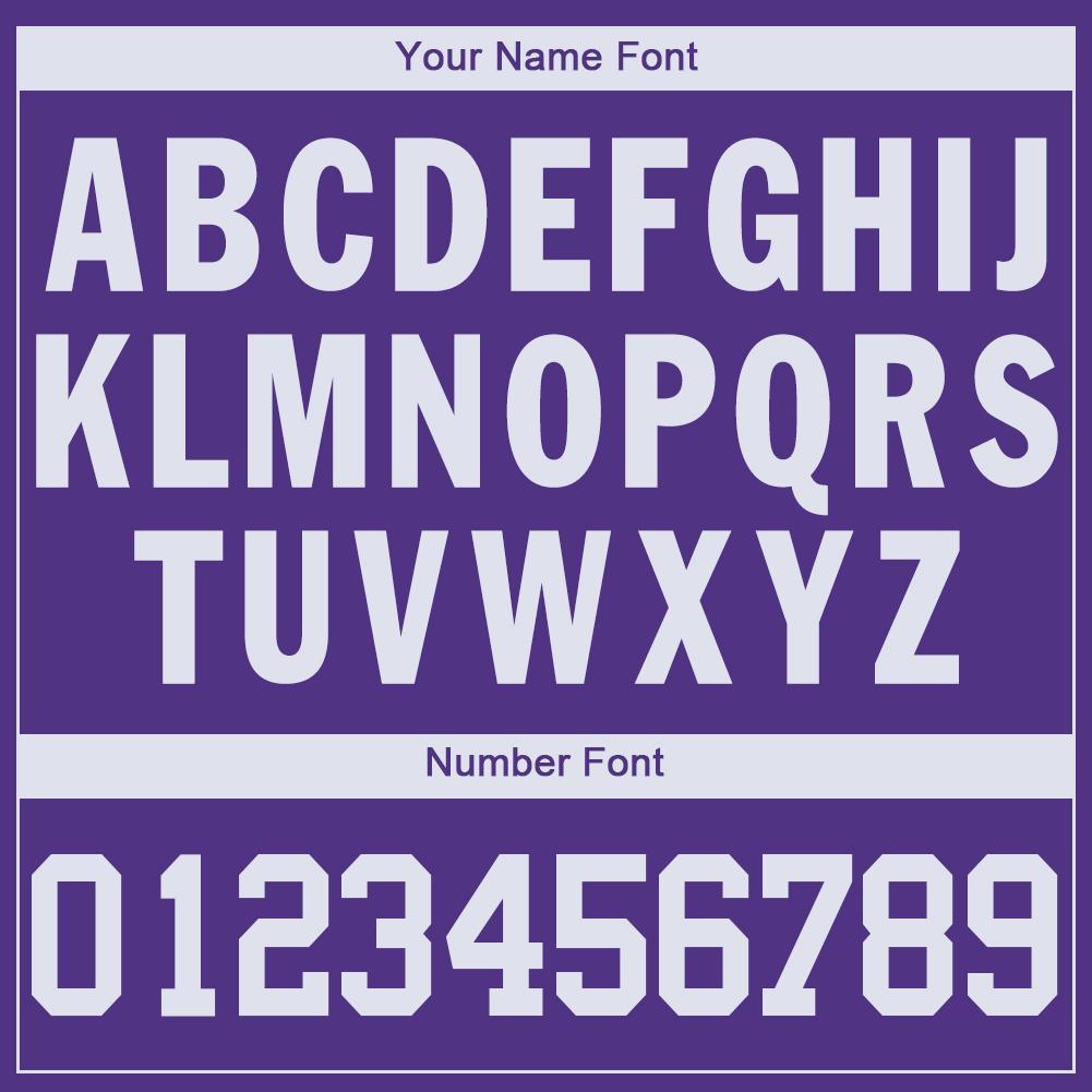 Custom Purple White V-Neck Basketball Jersey view 3