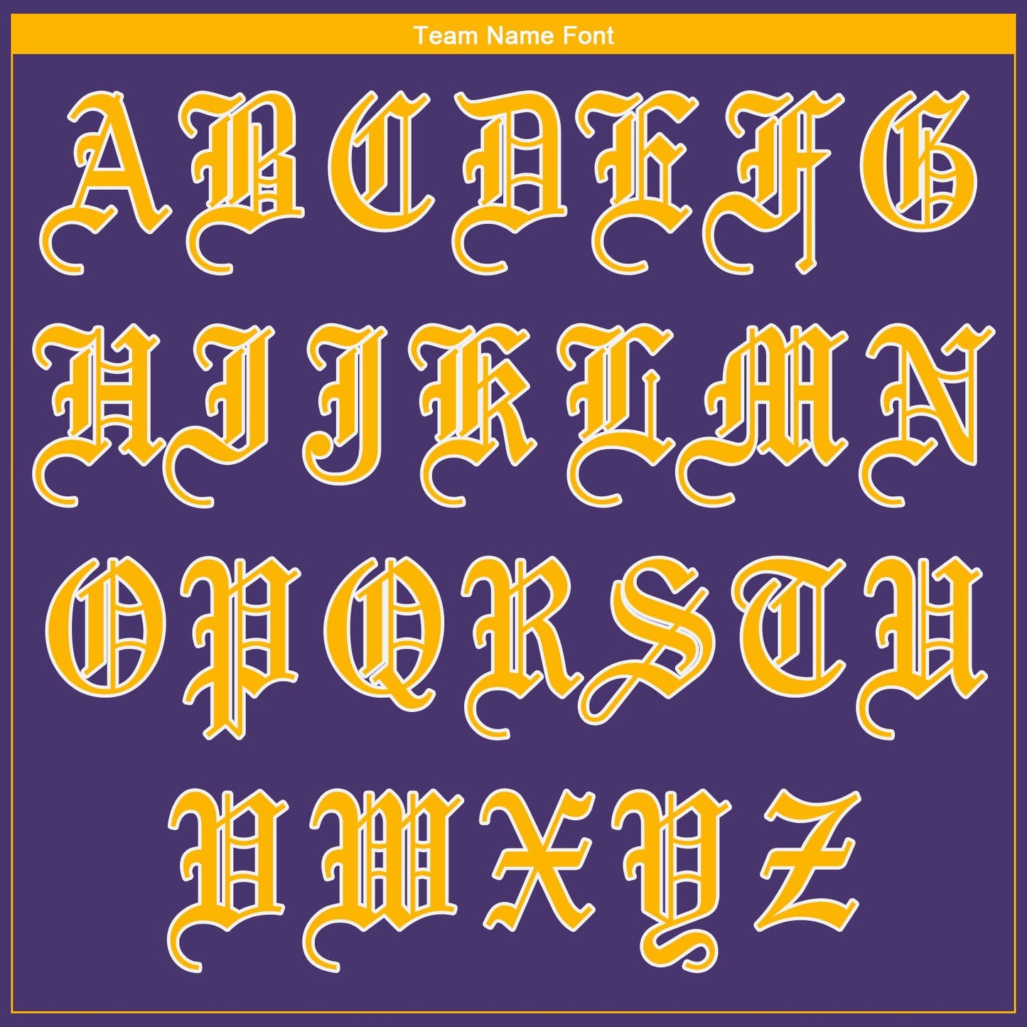 Custom Purple Gold-White Authentic Baseball Jersey view 5