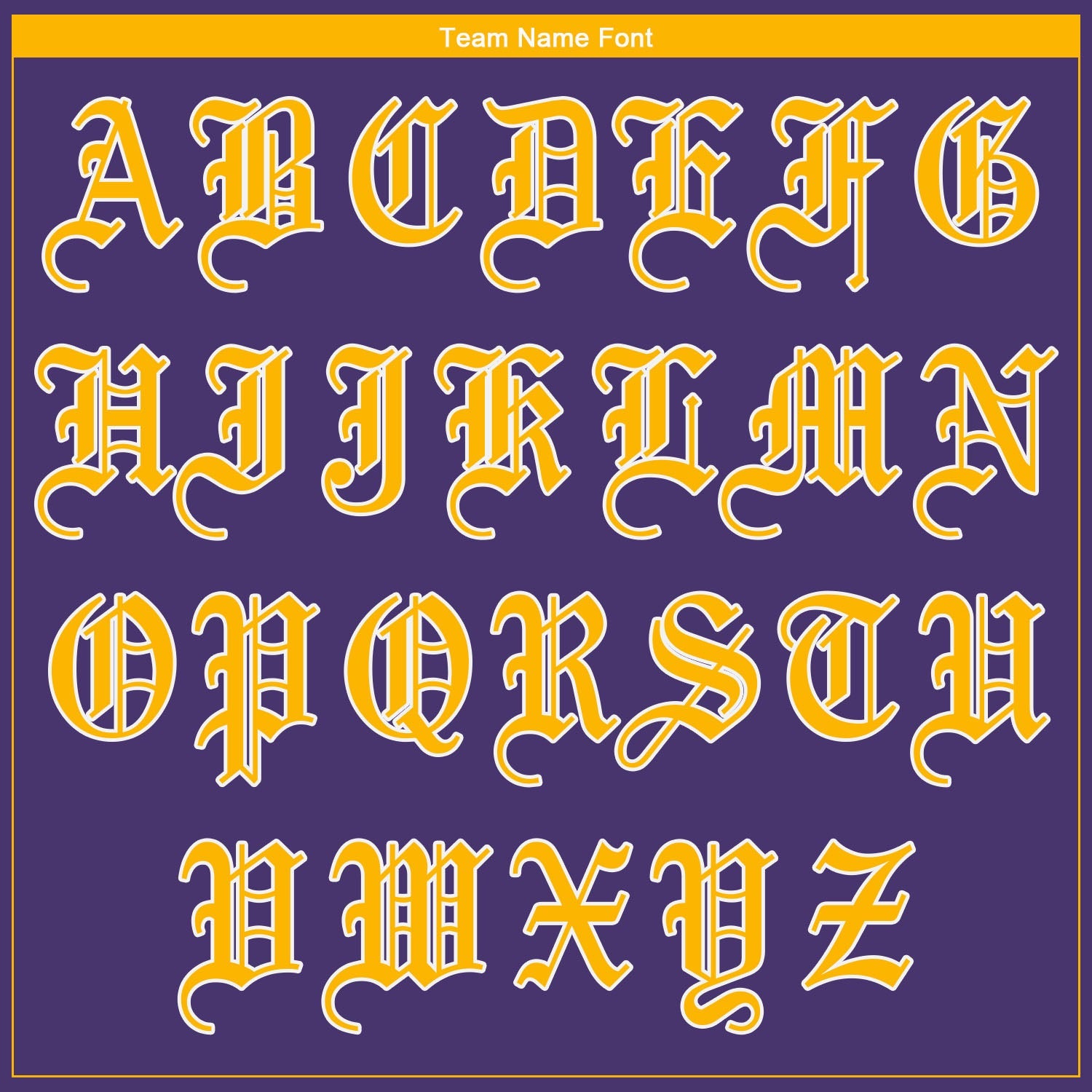 Custom Purple Gold-White Authentic Baseball Jersey view 5