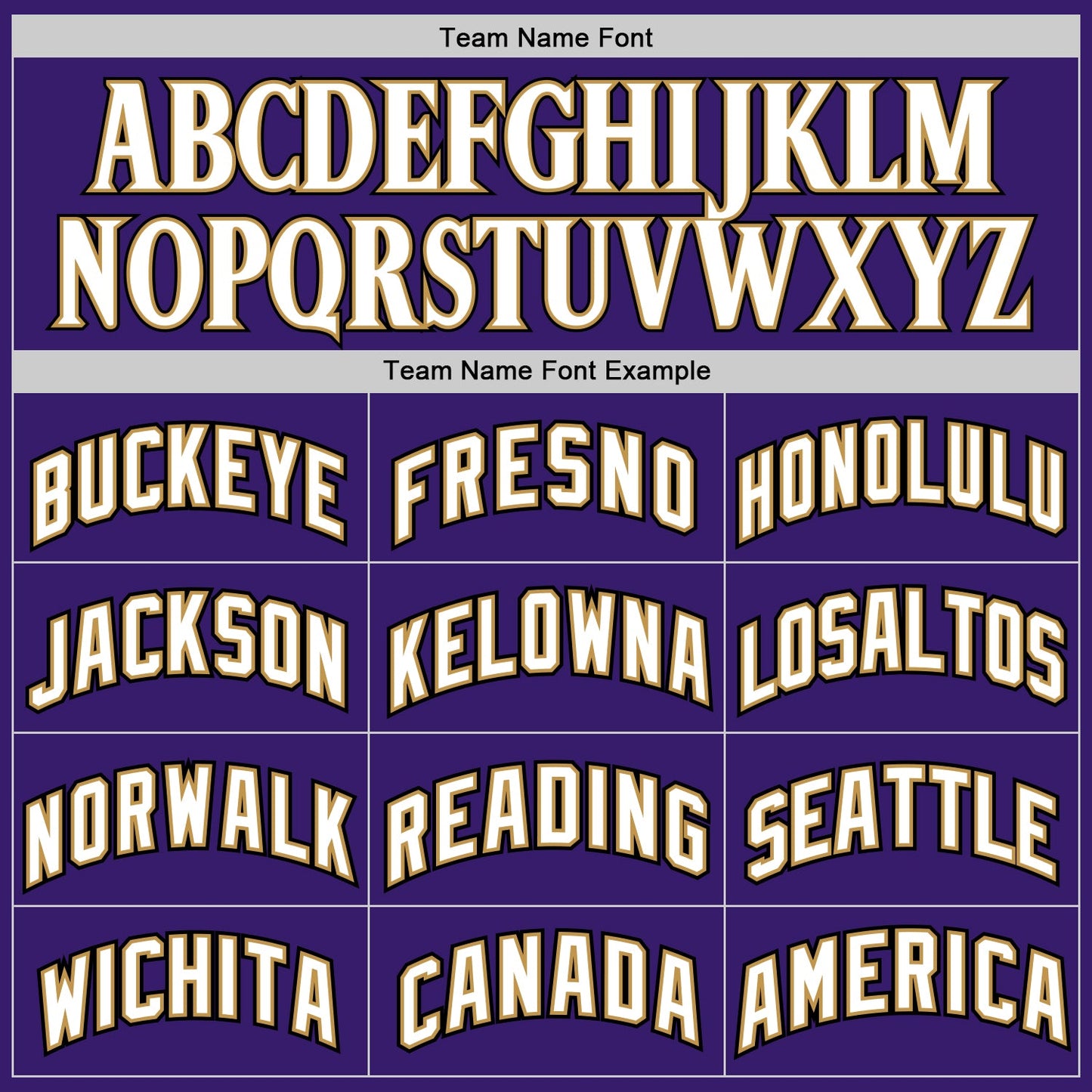 Custom Purple White-Old Gold Authentic Baseball Jersey view 4
