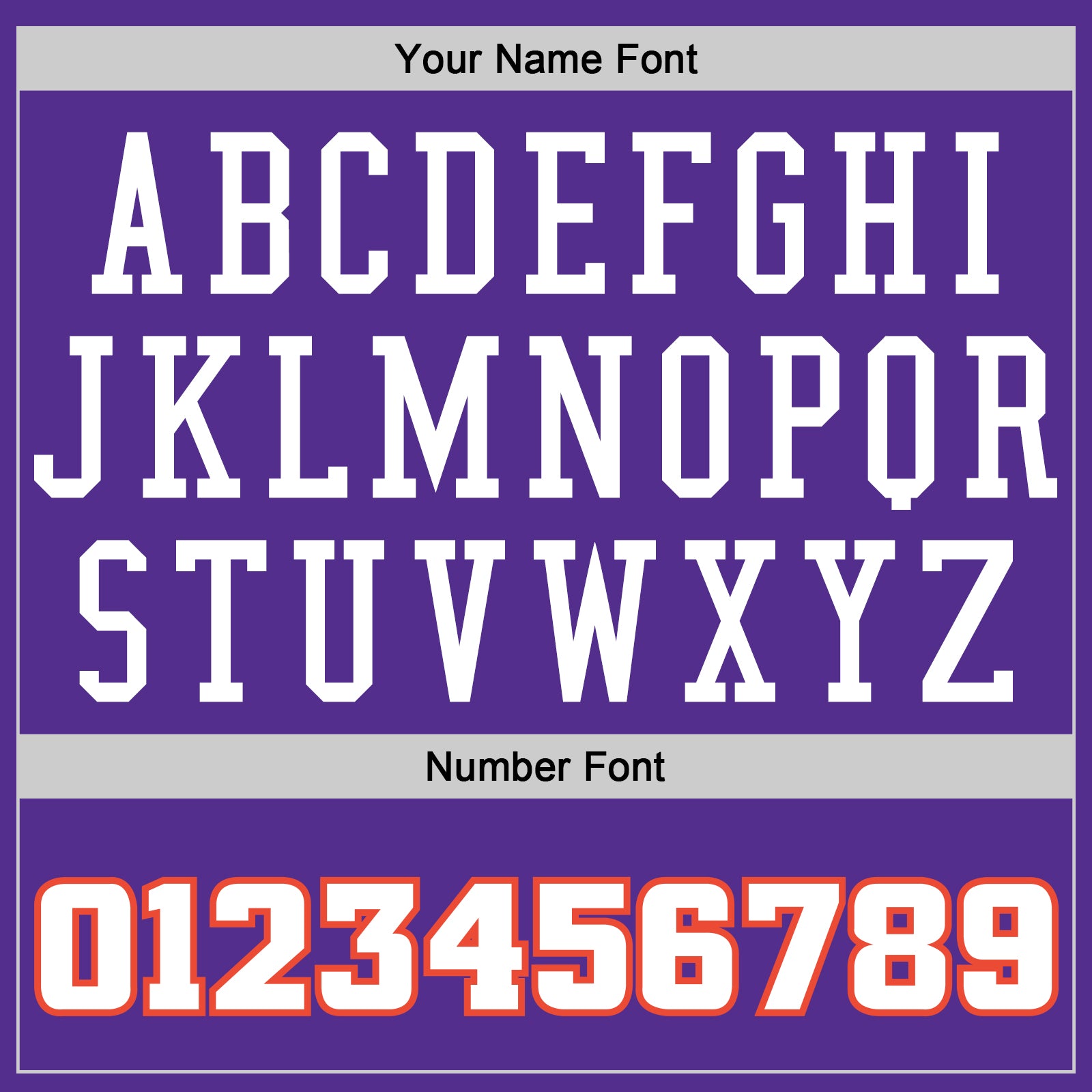 Custom Purple White-Orange Authentic Baseball Jersey view 5