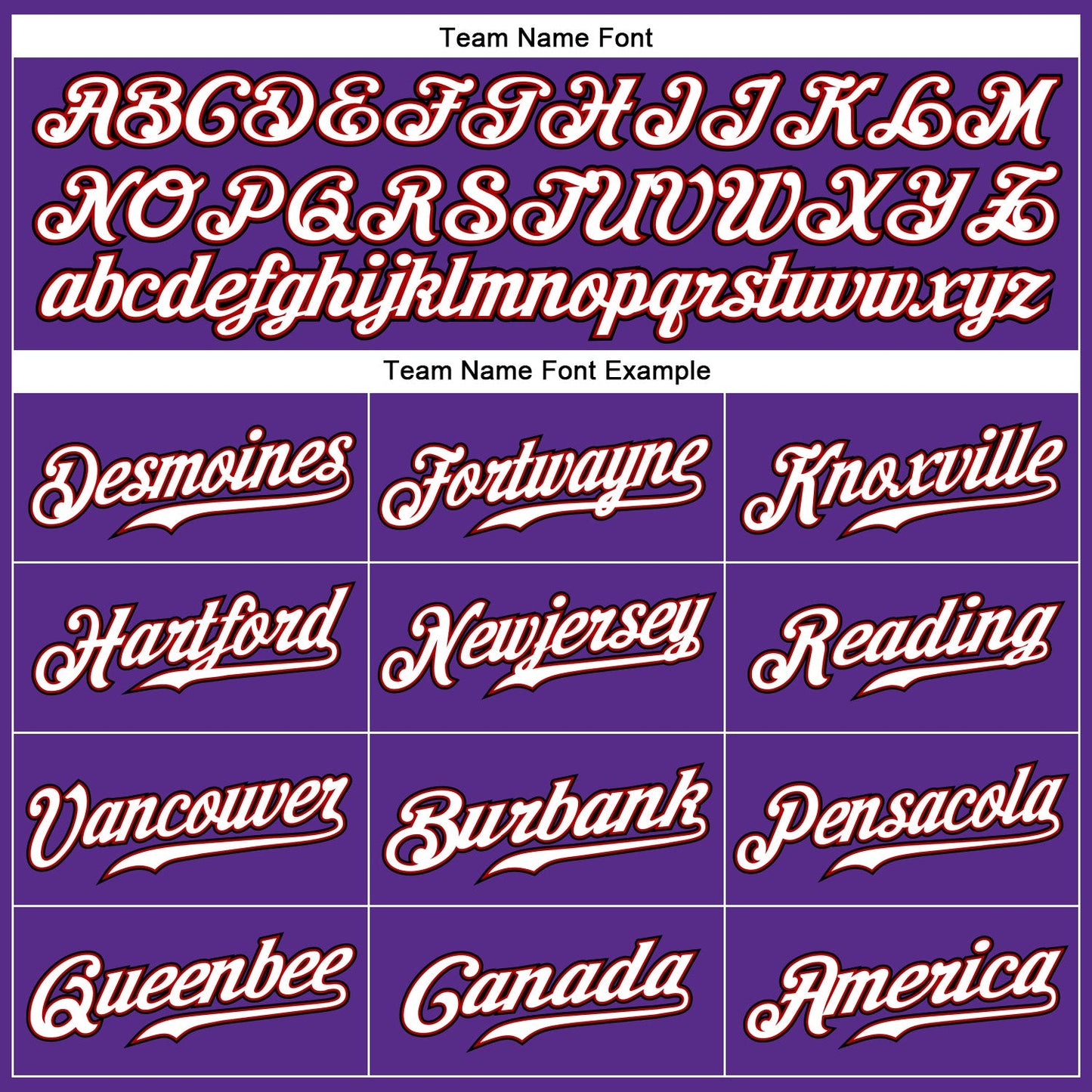Custom Purple Black Pinstripe White-Red Authentic Baseball Jersey view 4