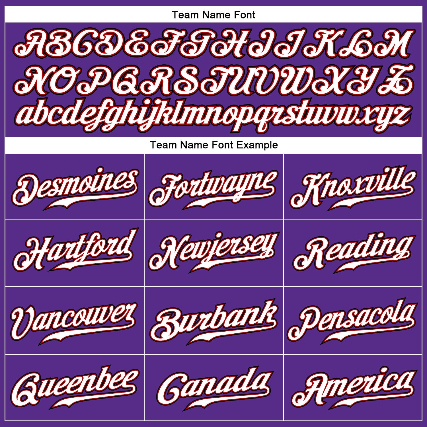 Custom Purple Black Pinstripe White-Red Authentic Baseball Jersey view 4