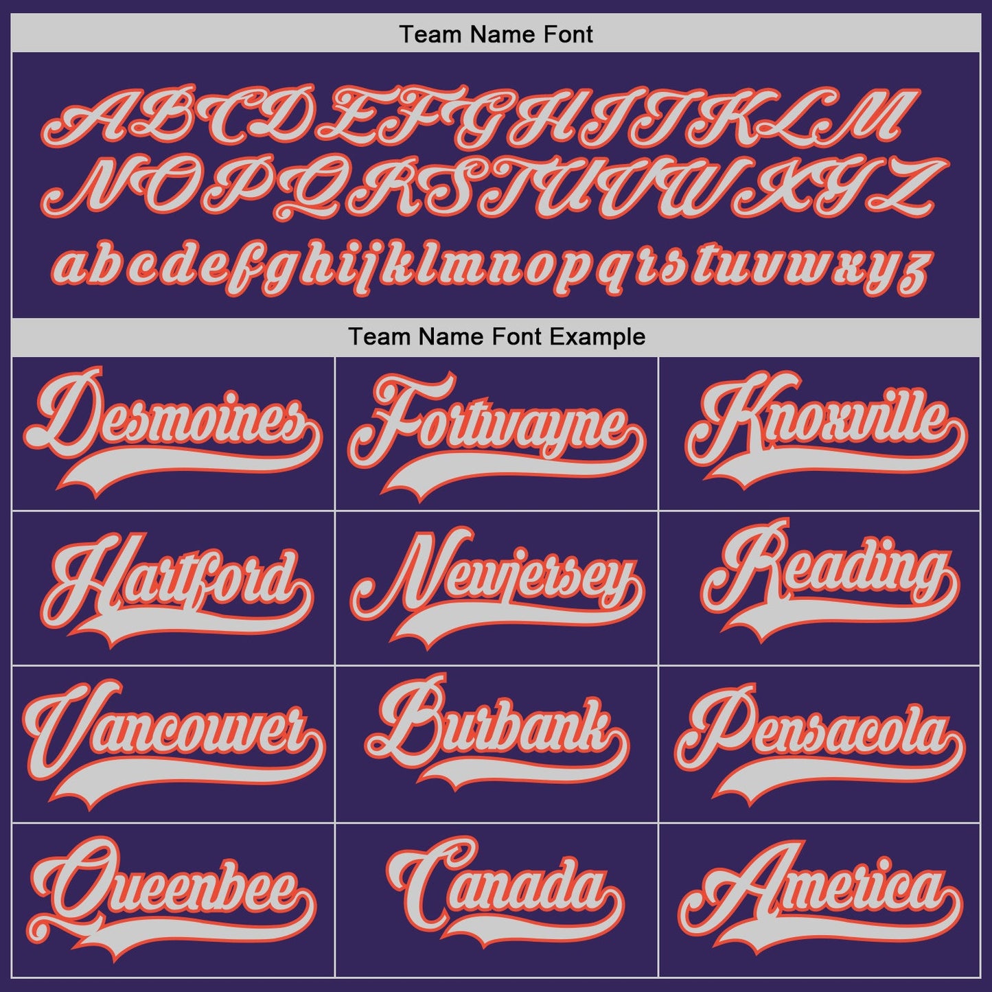 Custom Purple Orange-White Hockey Jersey view 6