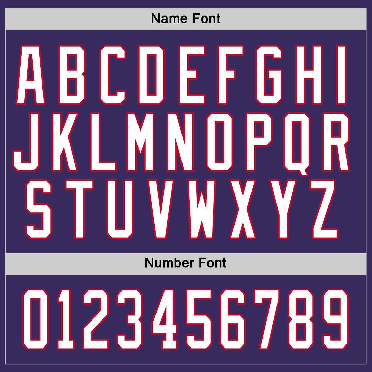 Custom Purple White-Red Hockey Jersey view 3