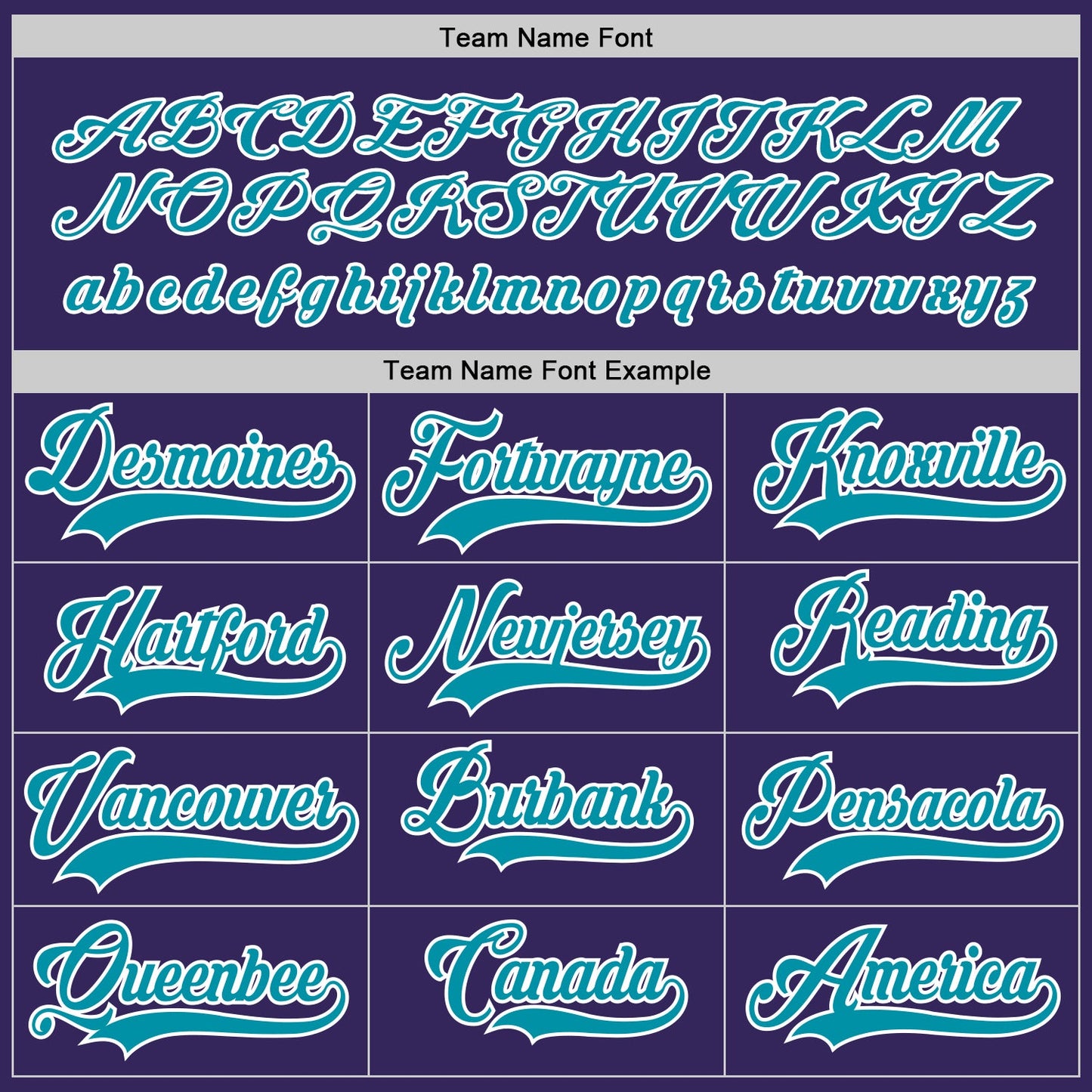 Custom Purple Teal-White Hockey Jersey view 4