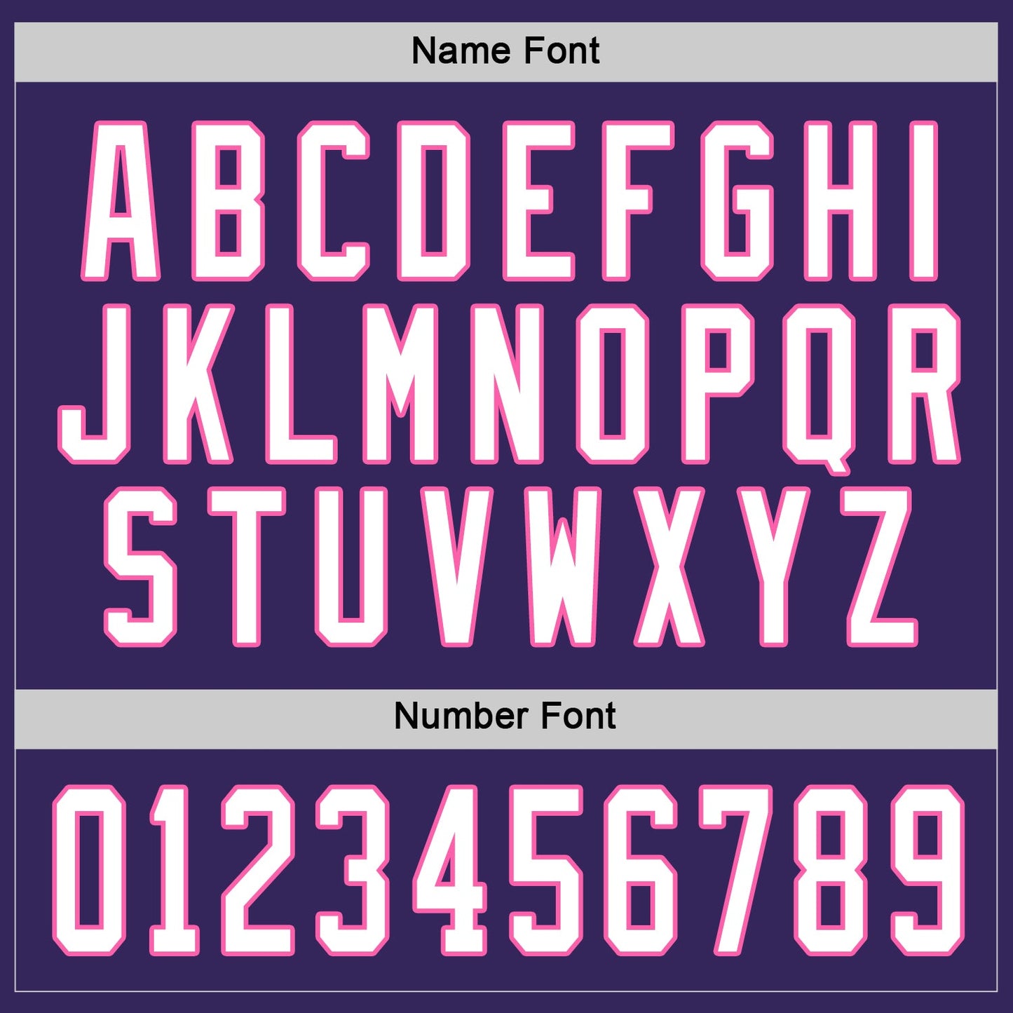 Custom Purple White-Pink Hockey Jersey view 4