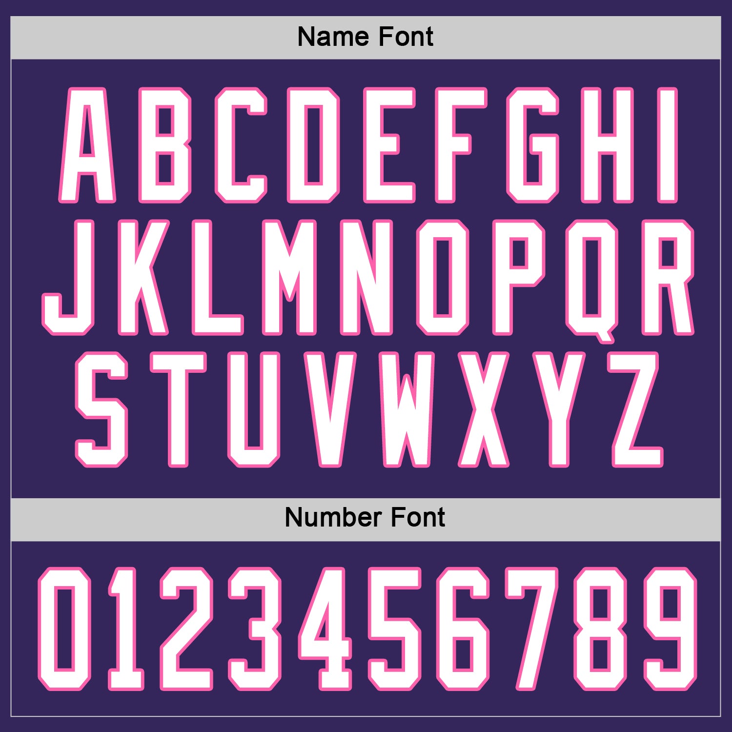 Custom Purple White-Pink Hockey Jersey view 4
