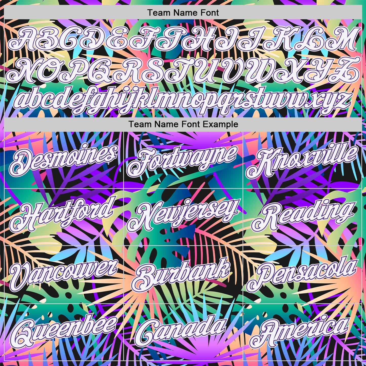 Custom Purple White-Purple 3D Pattern Tropical Hawaii Plants Authentic Basketball Jersey view 3