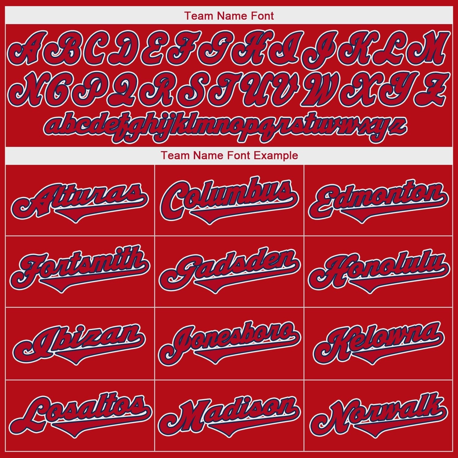 Custom Red Red-Navy Authentic Baseball Jersey view 5