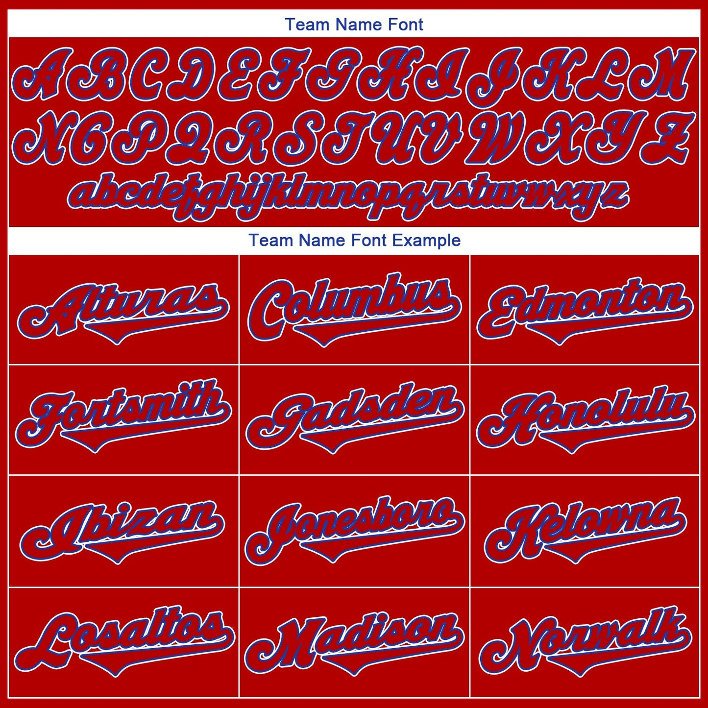 Custom Red White-Royal Authentic Baseball Jersey view 5