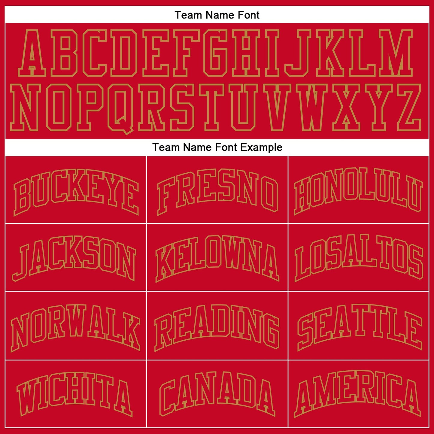 Custom Red Red-Old Gold Authentic Throwback Basketball Jersey view 3