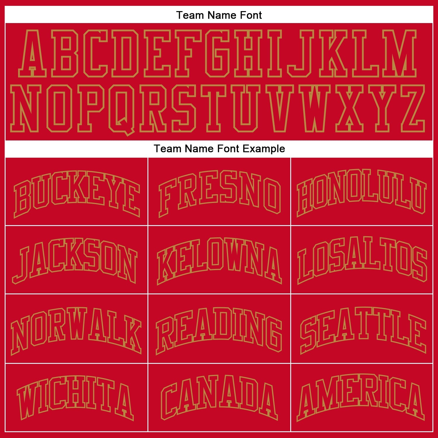 Custom Red Red-Old Gold Authentic Throwback Basketball Jersey view 3