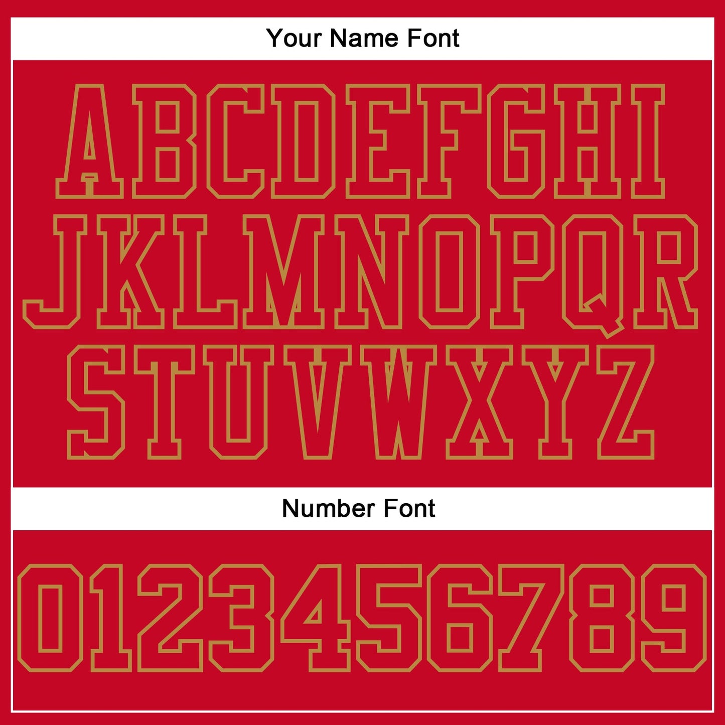 Custom Red Red-Old Gold Authentic Throwback Basketball Jersey view 4