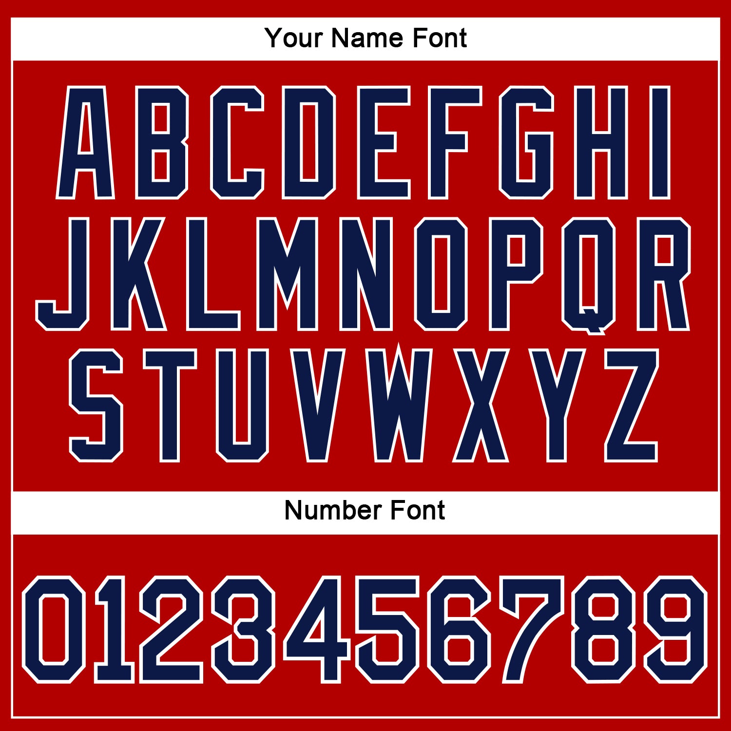 Custom Red Navy-White Authentic Baseball Jersey view 4