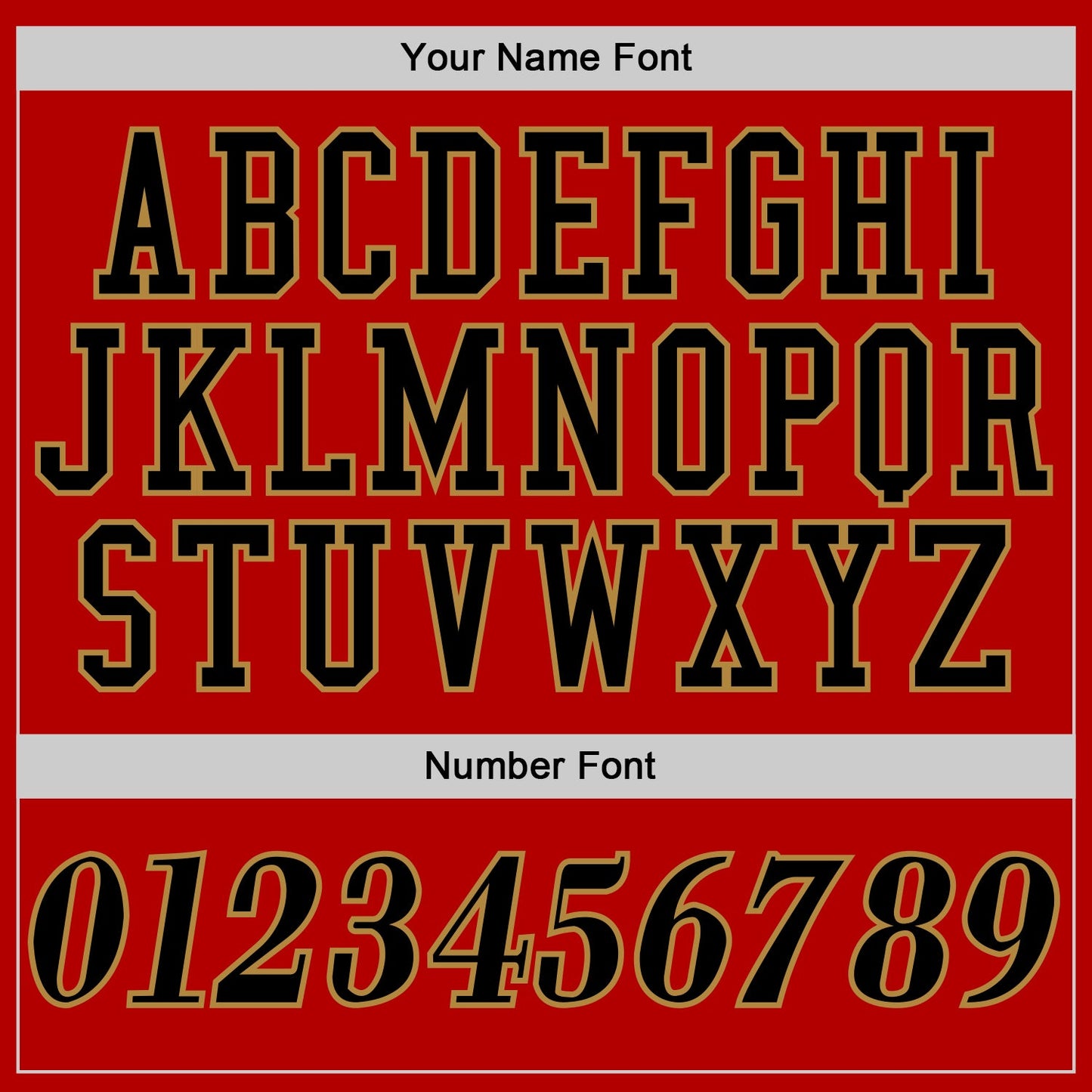 Custom Red Black-Old Gold Authentic Baseball Jersey view 5