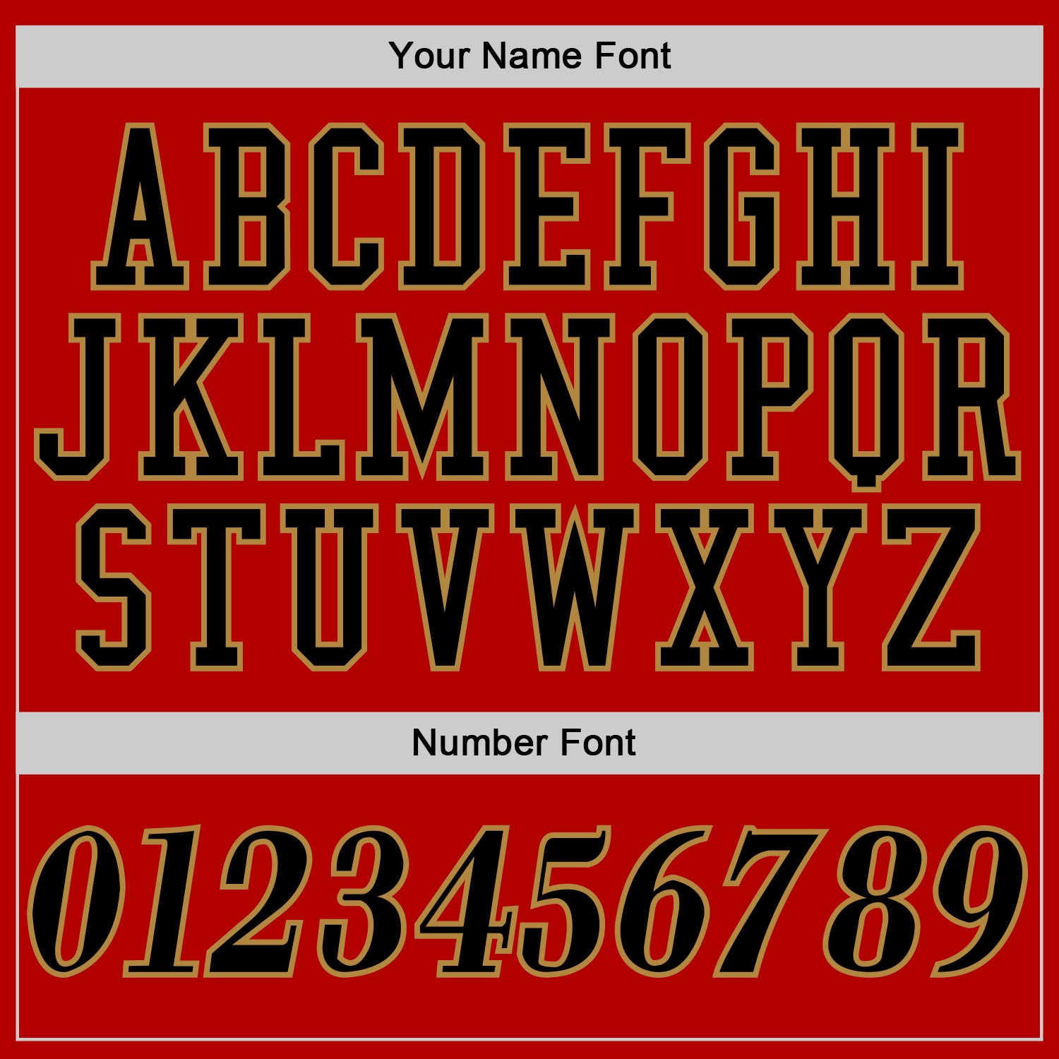 Custom Red Black-Old Gold Authentic Baseball Jersey view 5