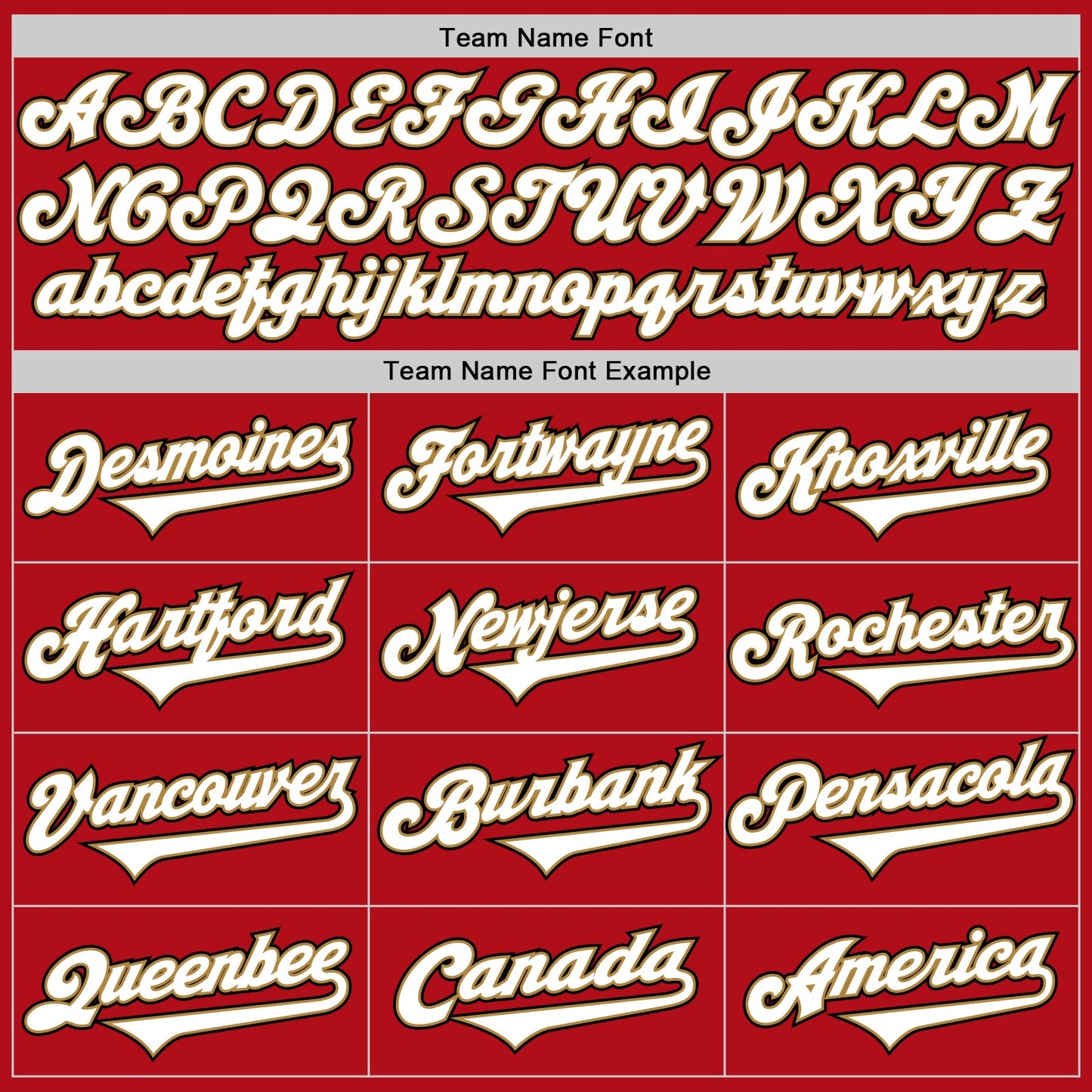 Custom Red White-Old Gold Authentic Baseball Jersey view 4