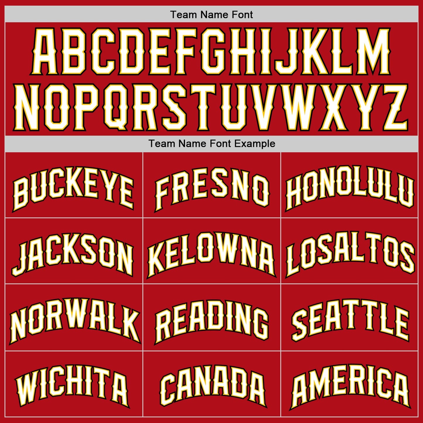 Custom Red White-Gold Authentic Baseball Jersey view 4