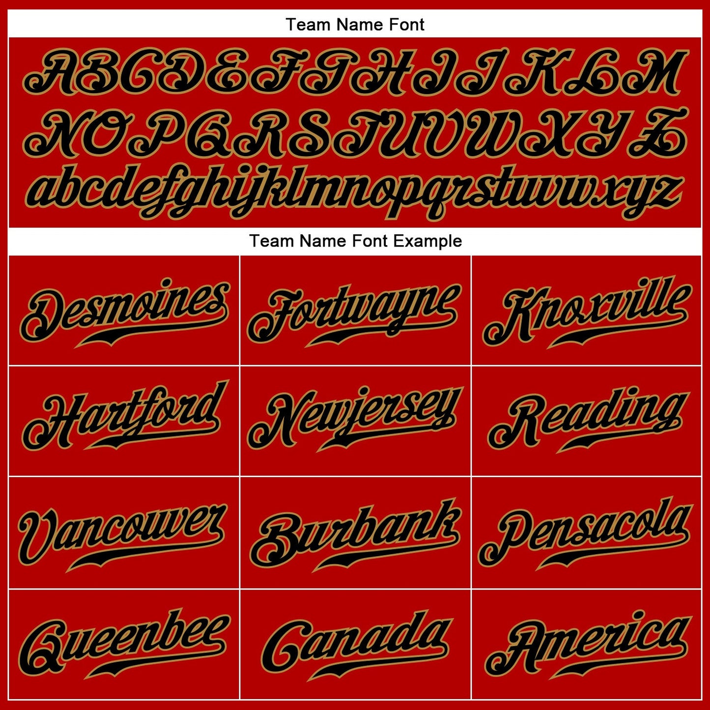 Custom Red Black Pinstripe Black-Old Gold Authentic Baseball Jersey view 4