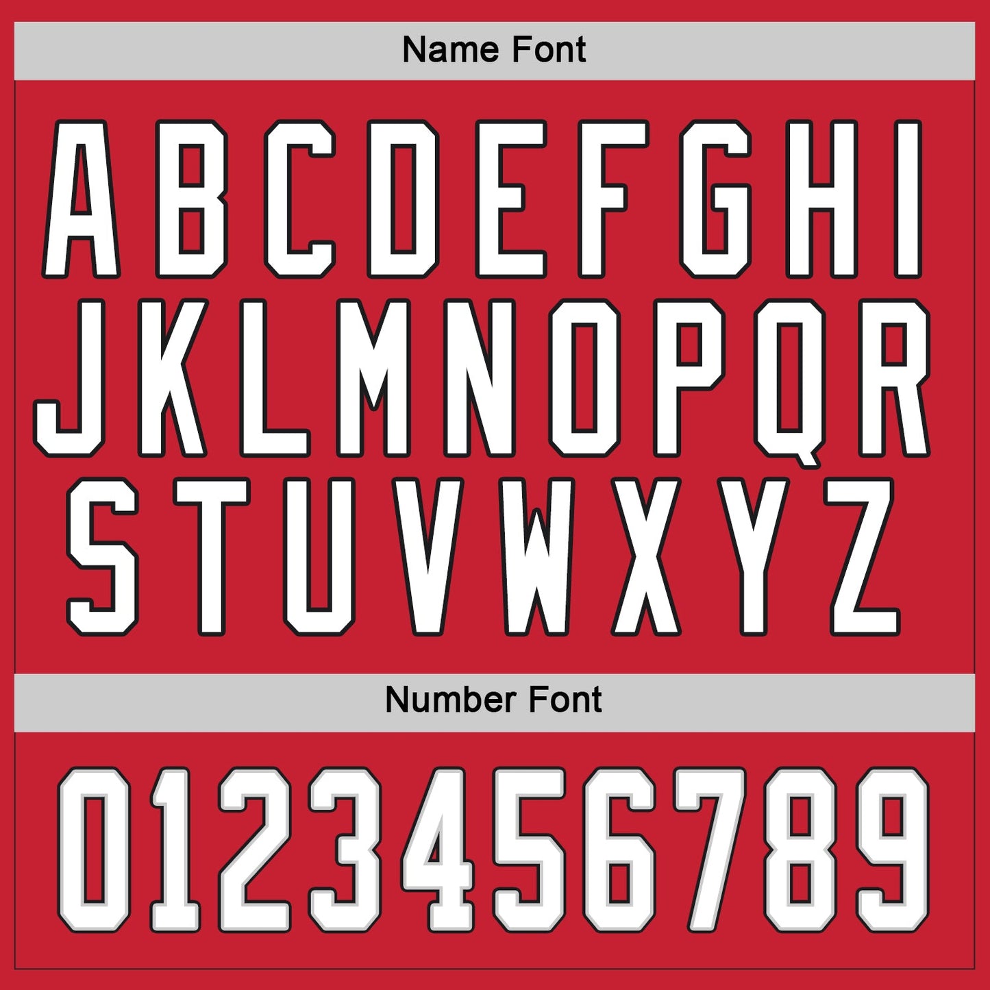 Custom Red White-Gray Hockey Jersey view 3