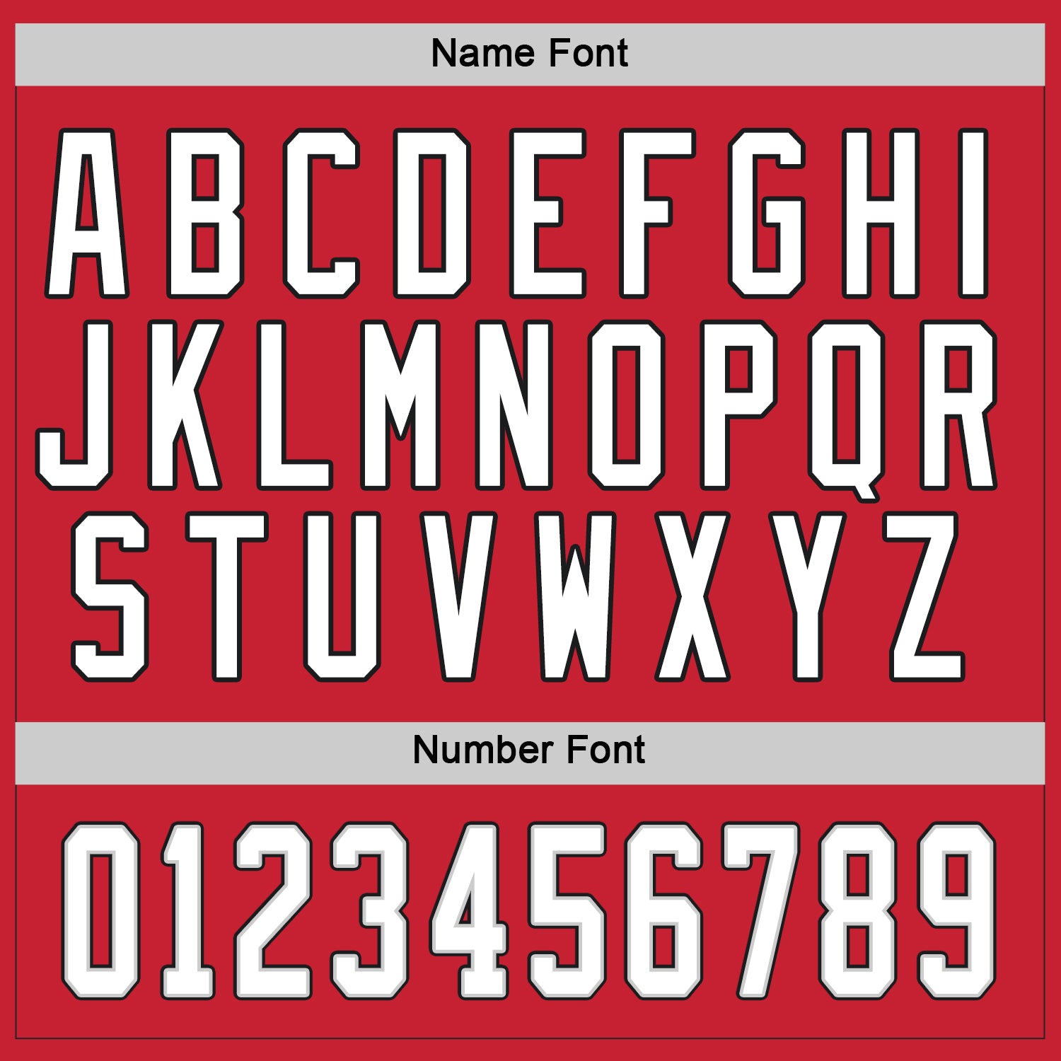 Custom Red White-Gray Hockey Jersey view 3