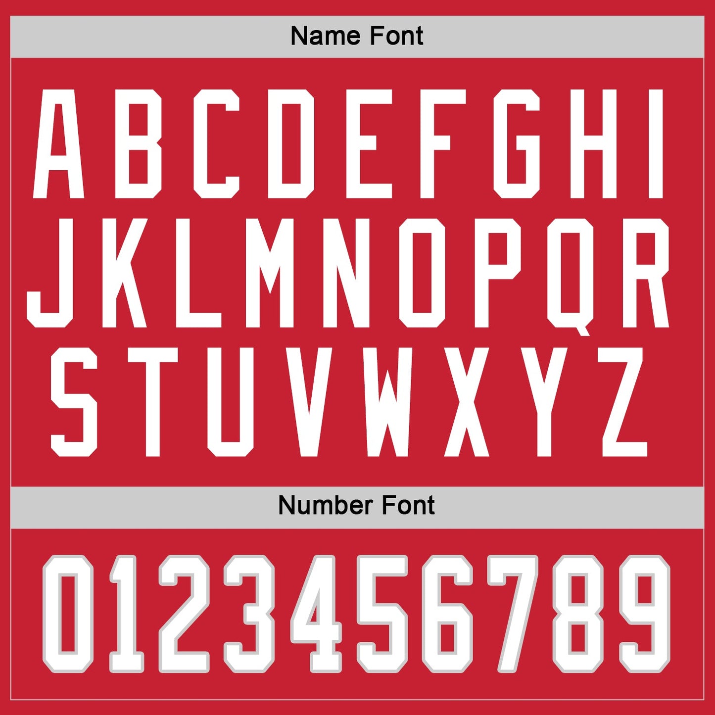 Custom Red White-Gray Hockey Jersey view 3