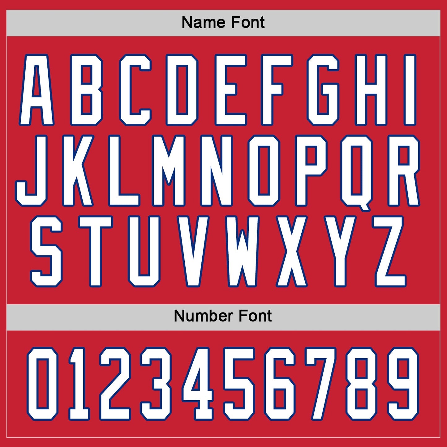Custom Red White-Royal Hockey Jersey view 3