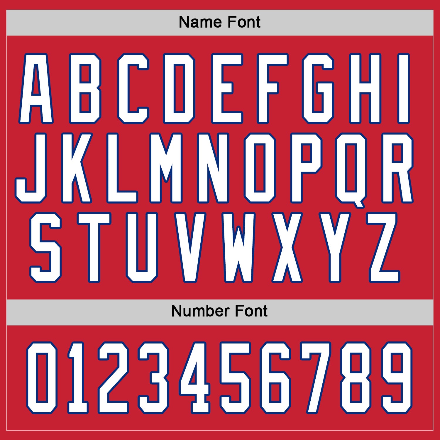 Custom Red White-Royal Hockey Jersey view 3