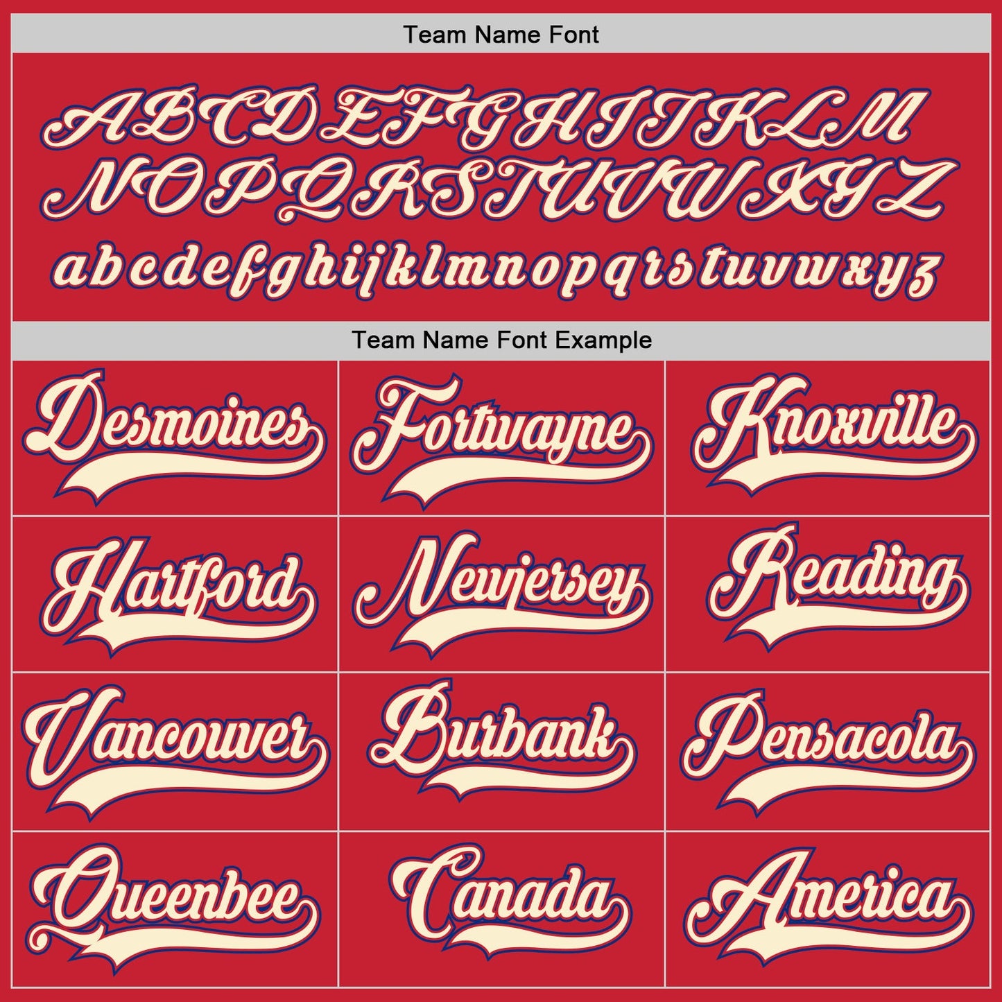 Custom Red Cream-Royal Hockey Jersey view 4