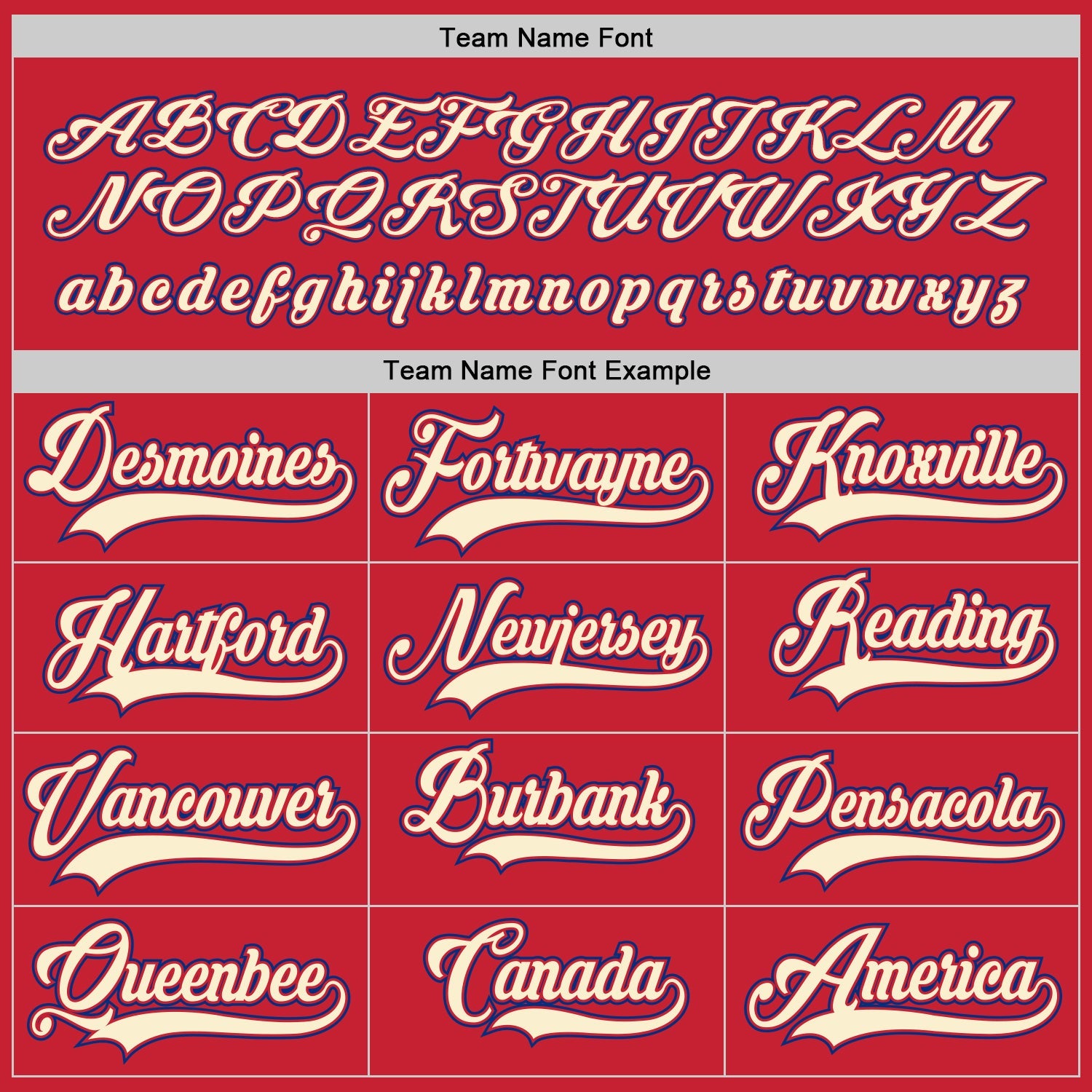 Custom Red Cream-Royal Hockey Jersey view 4