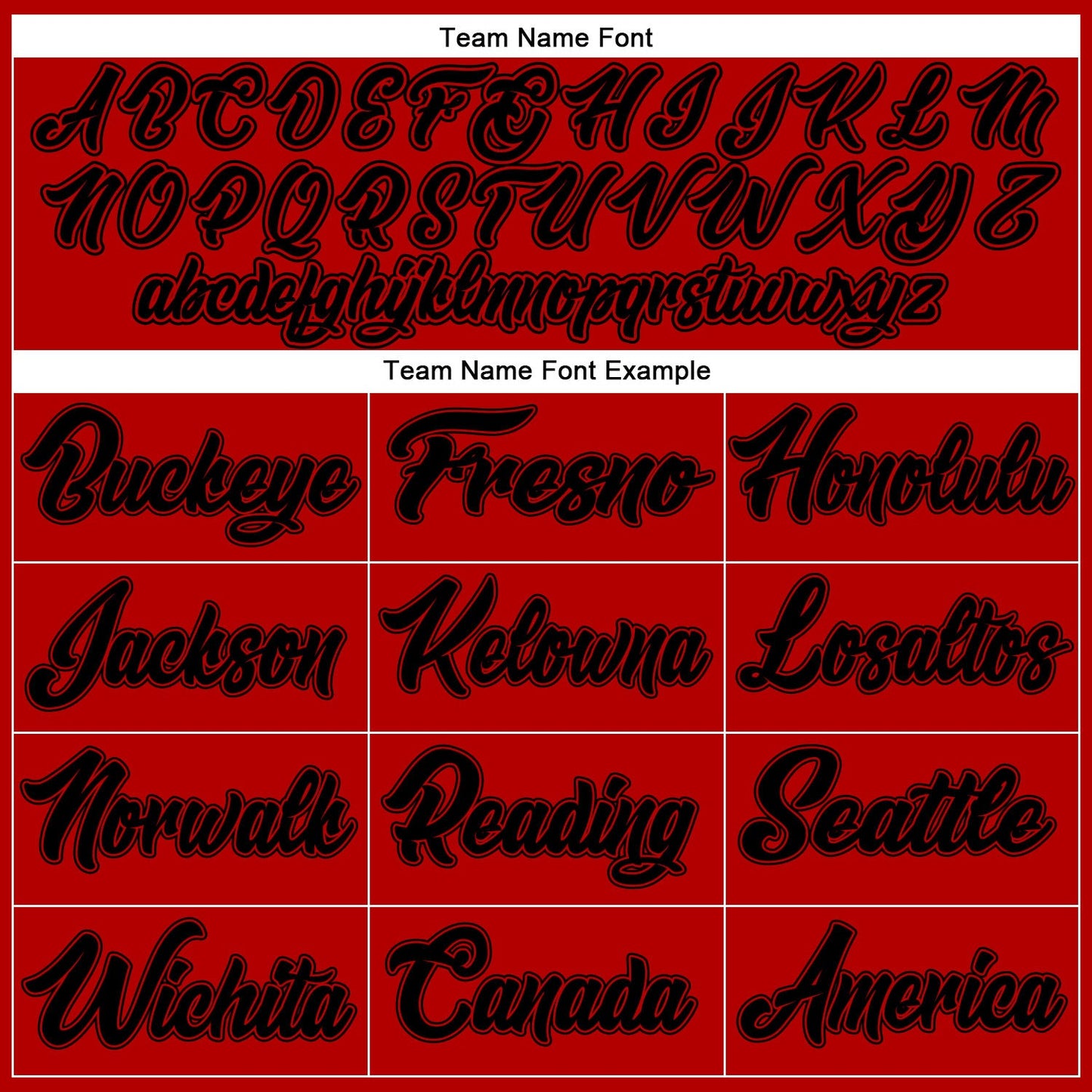 Custom Red Black-Red Authentic Baseball Jersey view 4