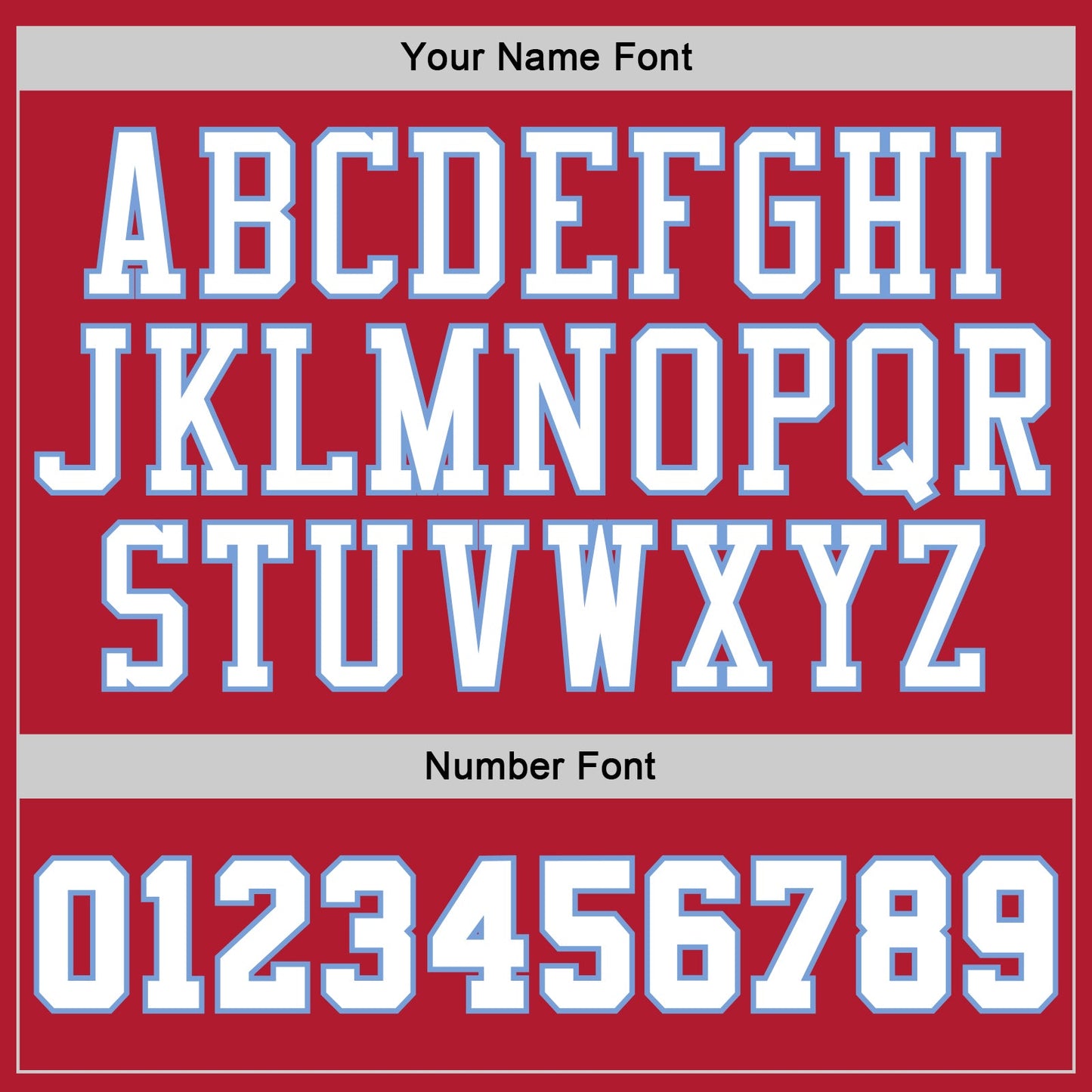 Custom Stitched Red White Pinstripe White-Light Blue Sports Pullover Sweatshirt Hoodie view 3