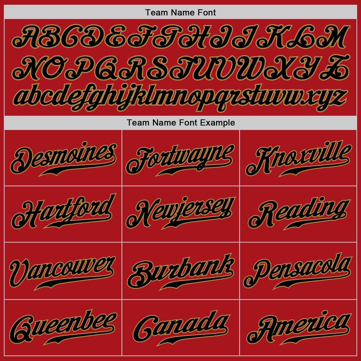 Custom Red Black-Old Gold Authentic Baseball Jersey view 5