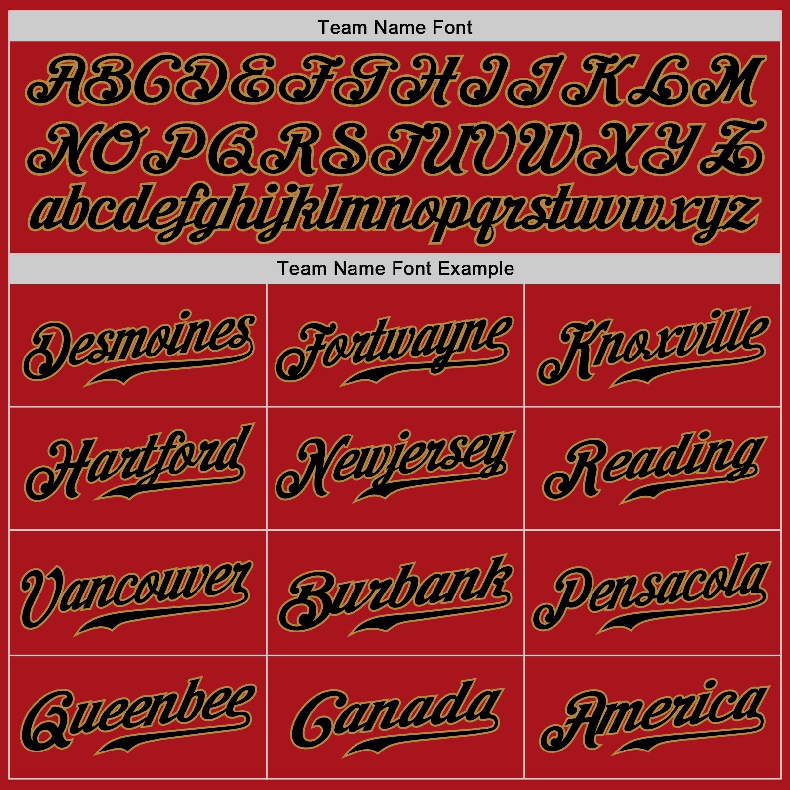 Custom Red Black-Old Gold Authentic Baseball Jersey view 5