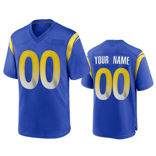 Custom LA.Rams 2022 Jerseys Stitched American Football Jersey - Main View