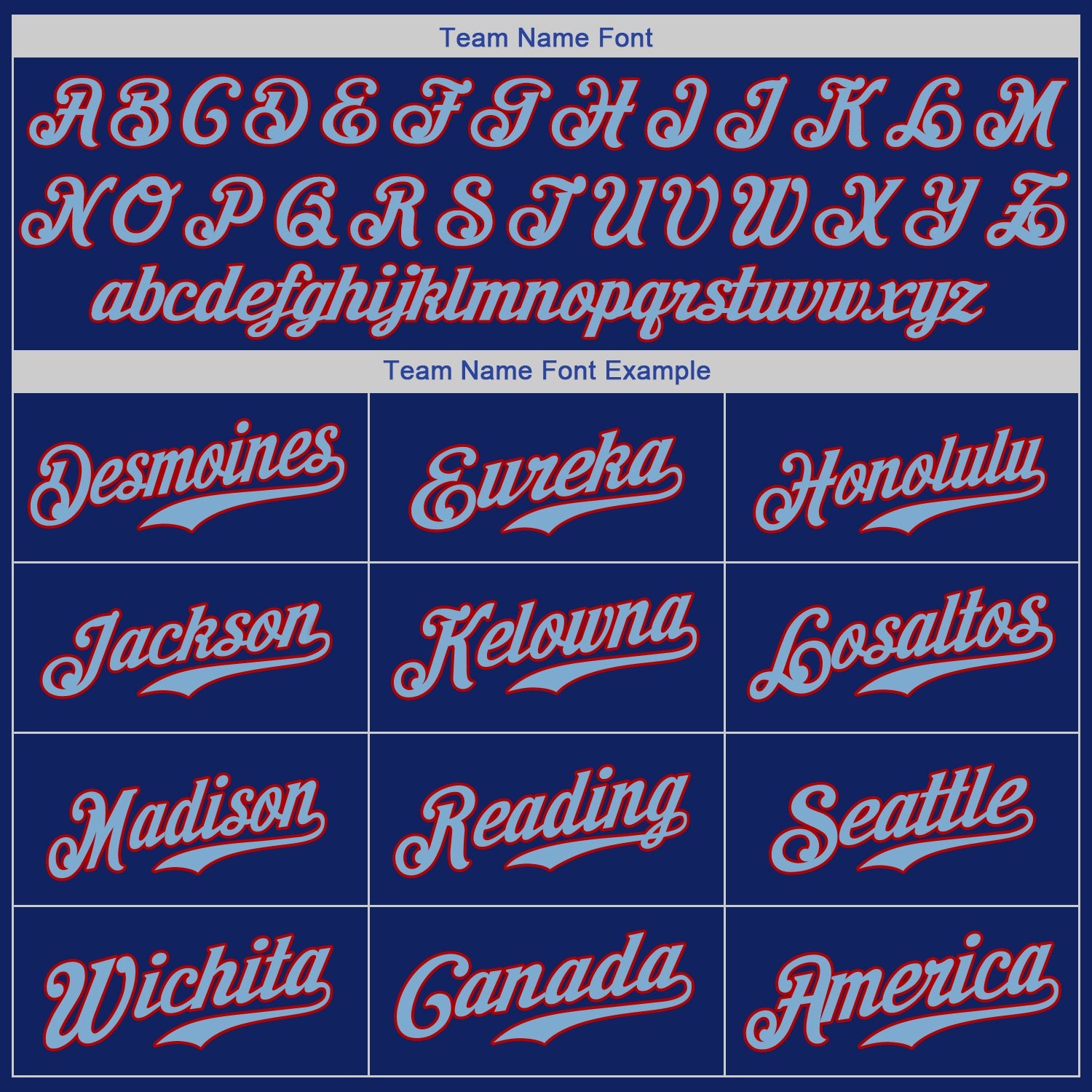 Custom Royal Light Blue-Red Authentic Baseball Jersey view 5