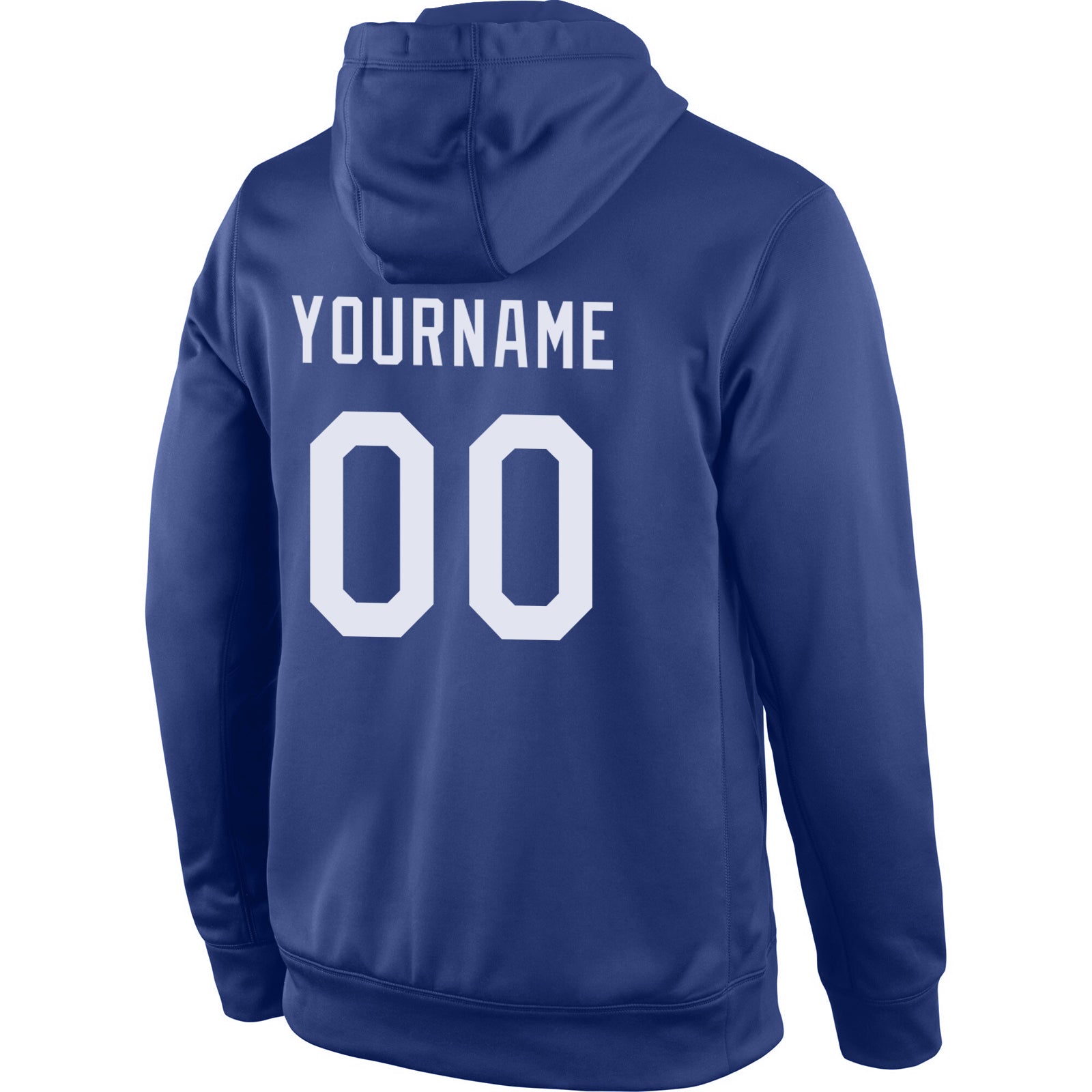 Custom Stitched Royal White-Red Sports Pullover Sweatshirt Hoodie view 4