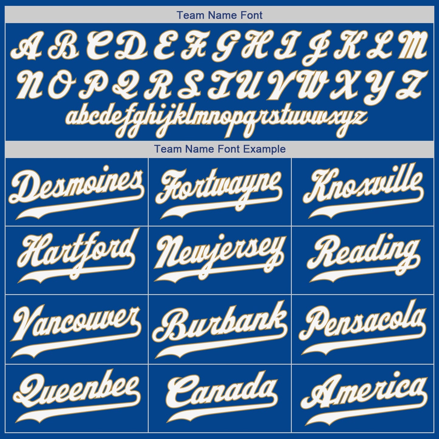 Custom Royal White-Old Gold Authentic Baseball Jersey view 4