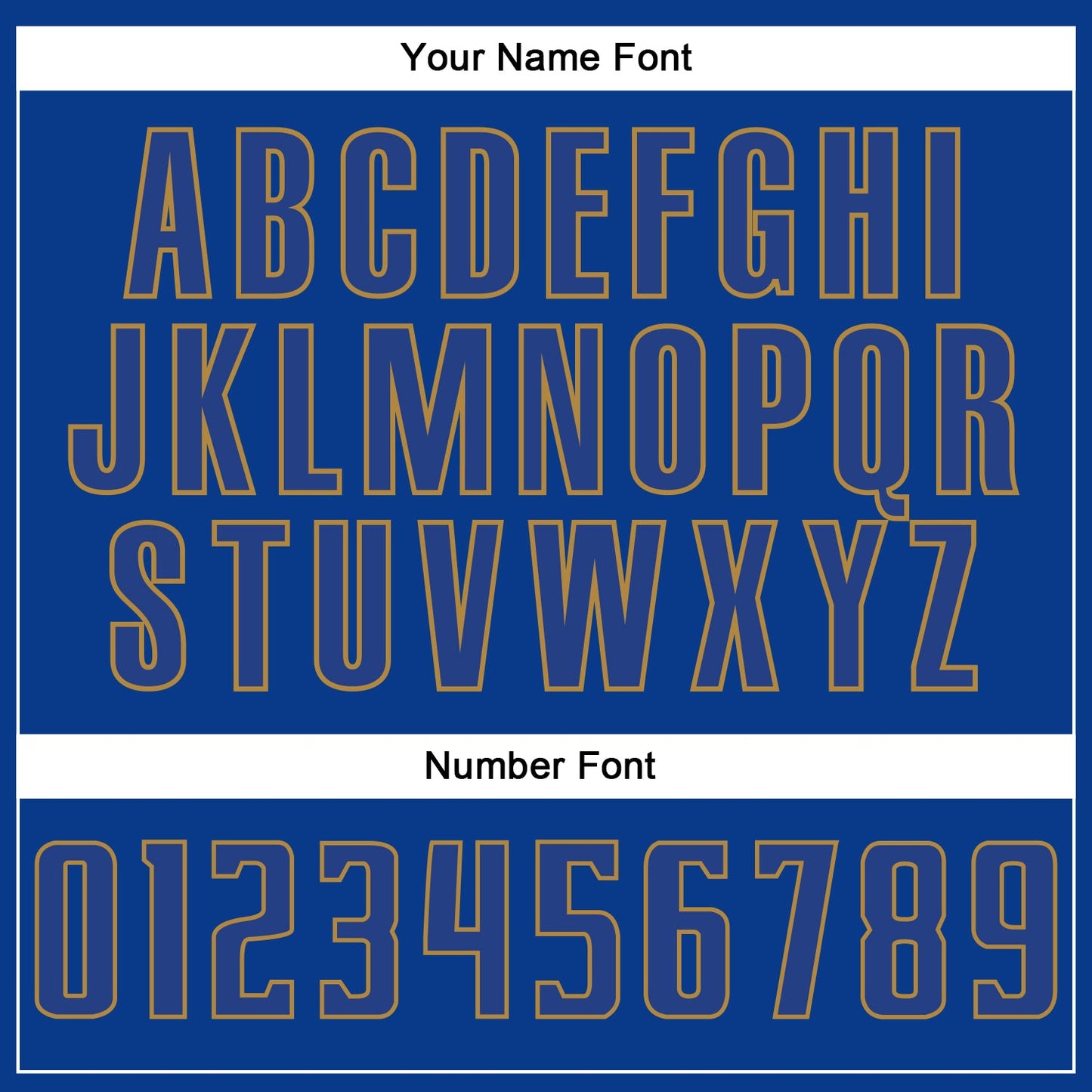 Custom Royal Royal-Old Gold Authentic Baseball Jersey view 5
