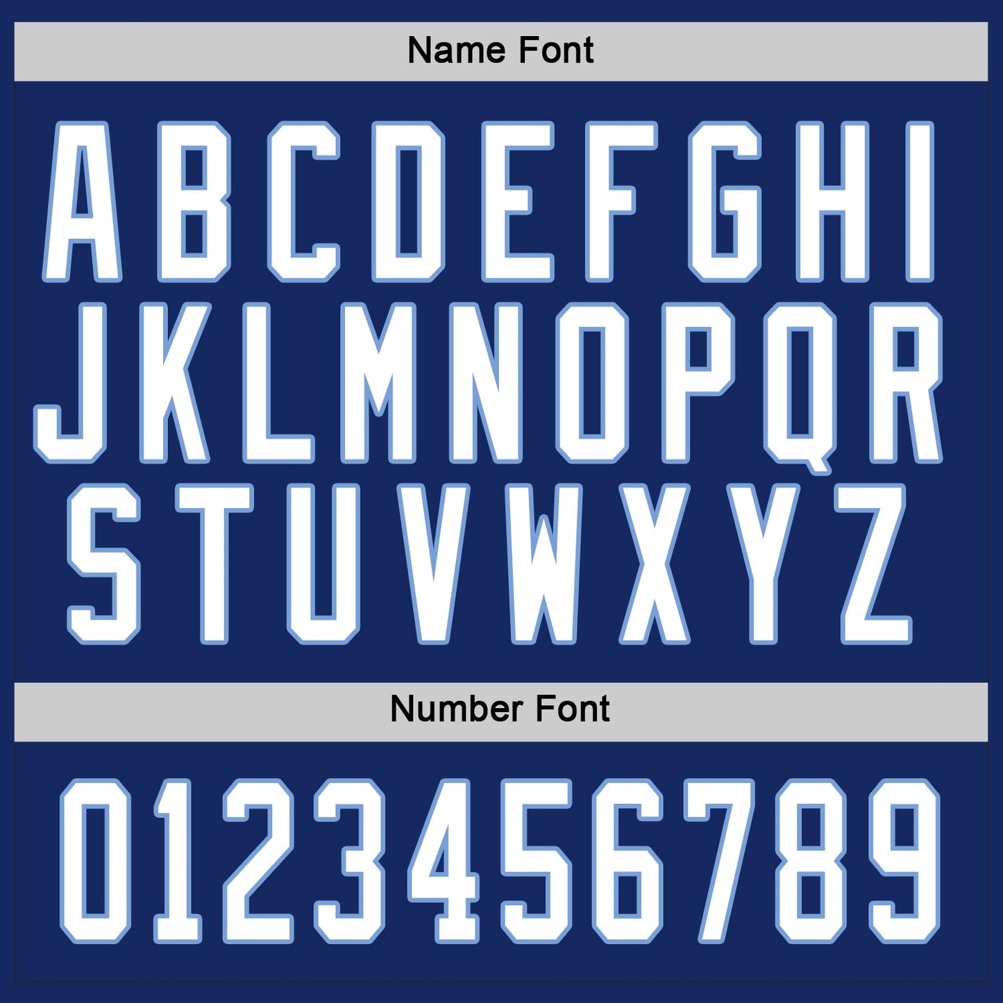 Custom Royal White-Light Blue Hockey Jersey view 5