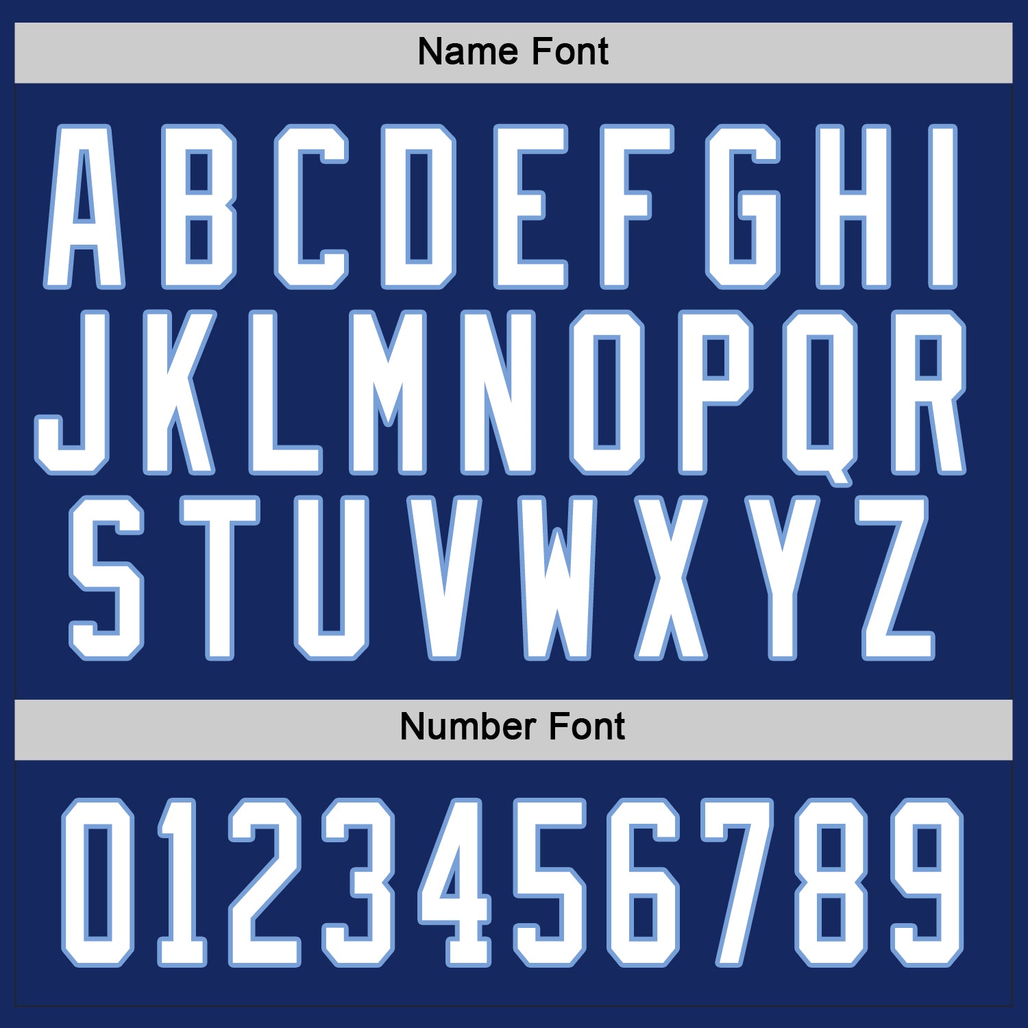 Custom Royal White-Light Blue Hockey Jersey view 5