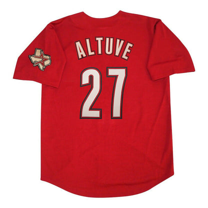 Jose Altuve 2012 Houston Astros Red Men's Jersey - Main View