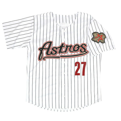 Jose Altuve 2012 Houston Astros White Men's Jersey view 2